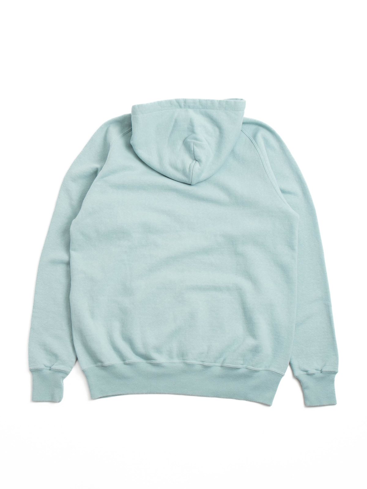 EHU’KIA HOODED RAGLAN SWEATSHIRT TOURMALINE - Image 6