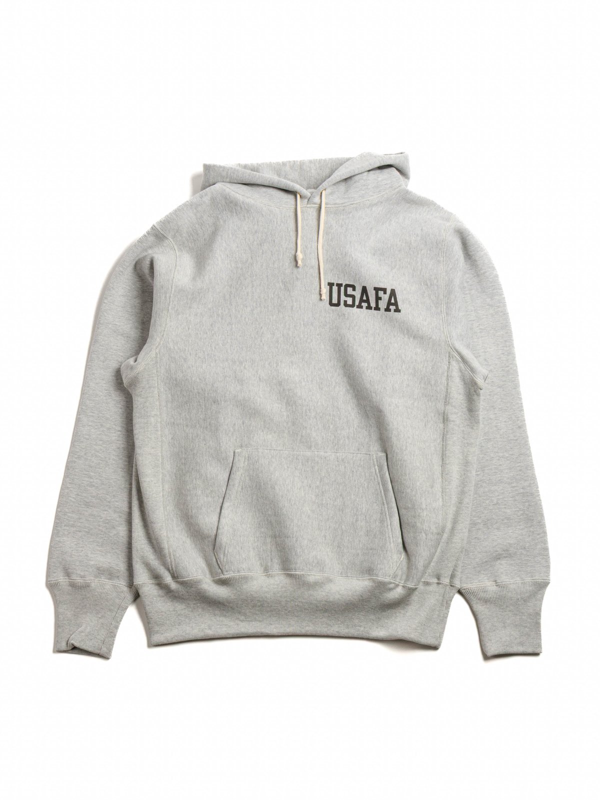 (LOT 484–3) USAFA HOODIE HEATHER GREY - Image 1
