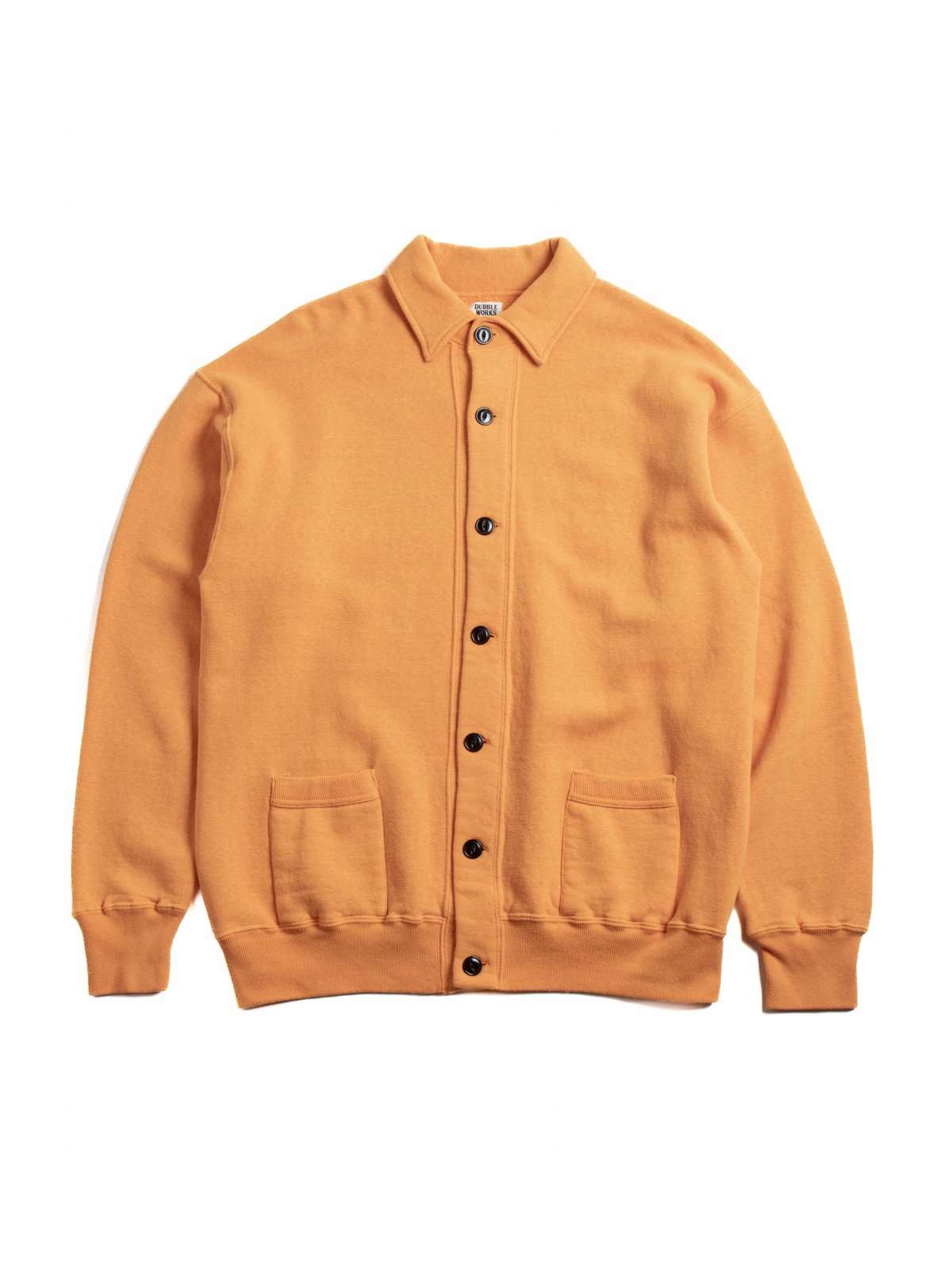 (LOT 86016) &ldquo;LOOP WHEEL&rdquo;SWEAT JACKET ORANGE - Image 1