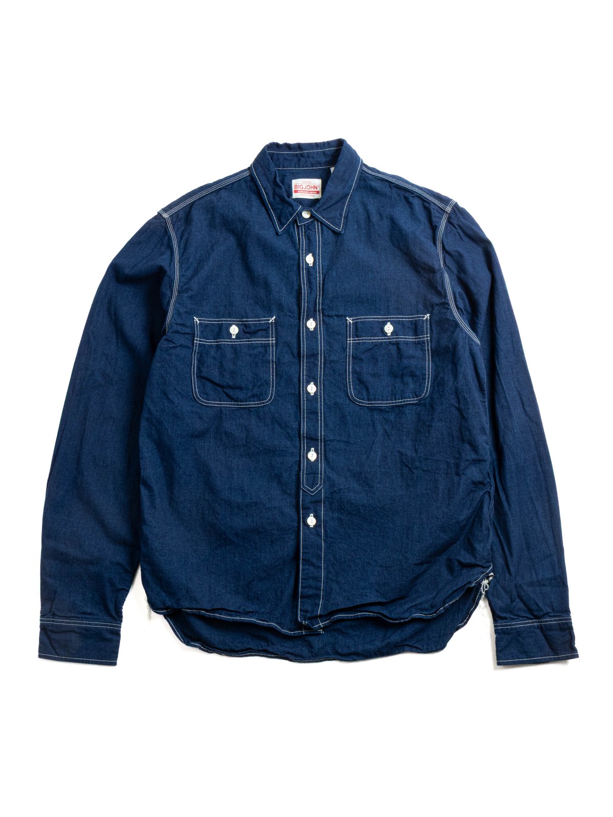 MS003R (05) SELVEDGE CHAMBRAY SHIRT - Image 1
