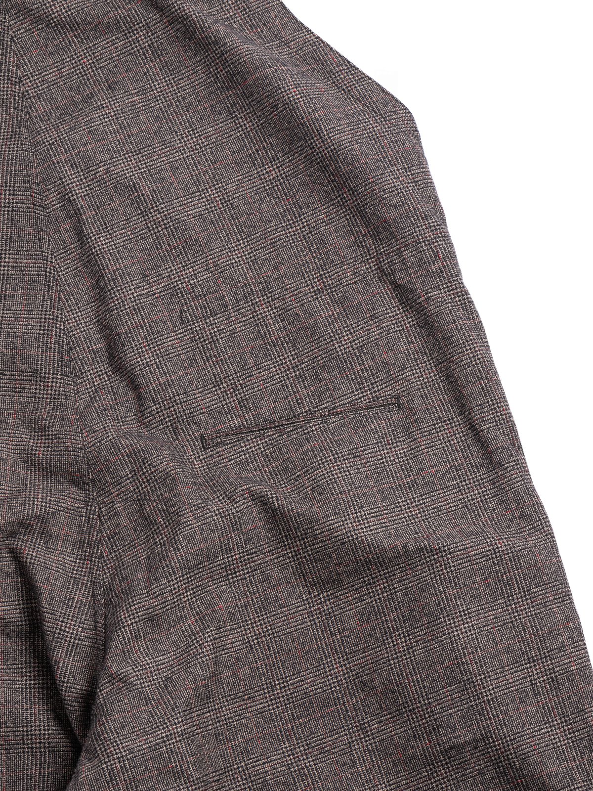 (25305) HEATHER COTTON OVERALLS PLAID - Image 6