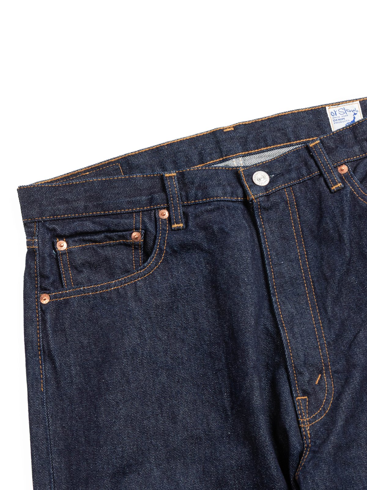 (1010W) DAD&rsquo;S FIT DENIM PANT RINSED - Image 1