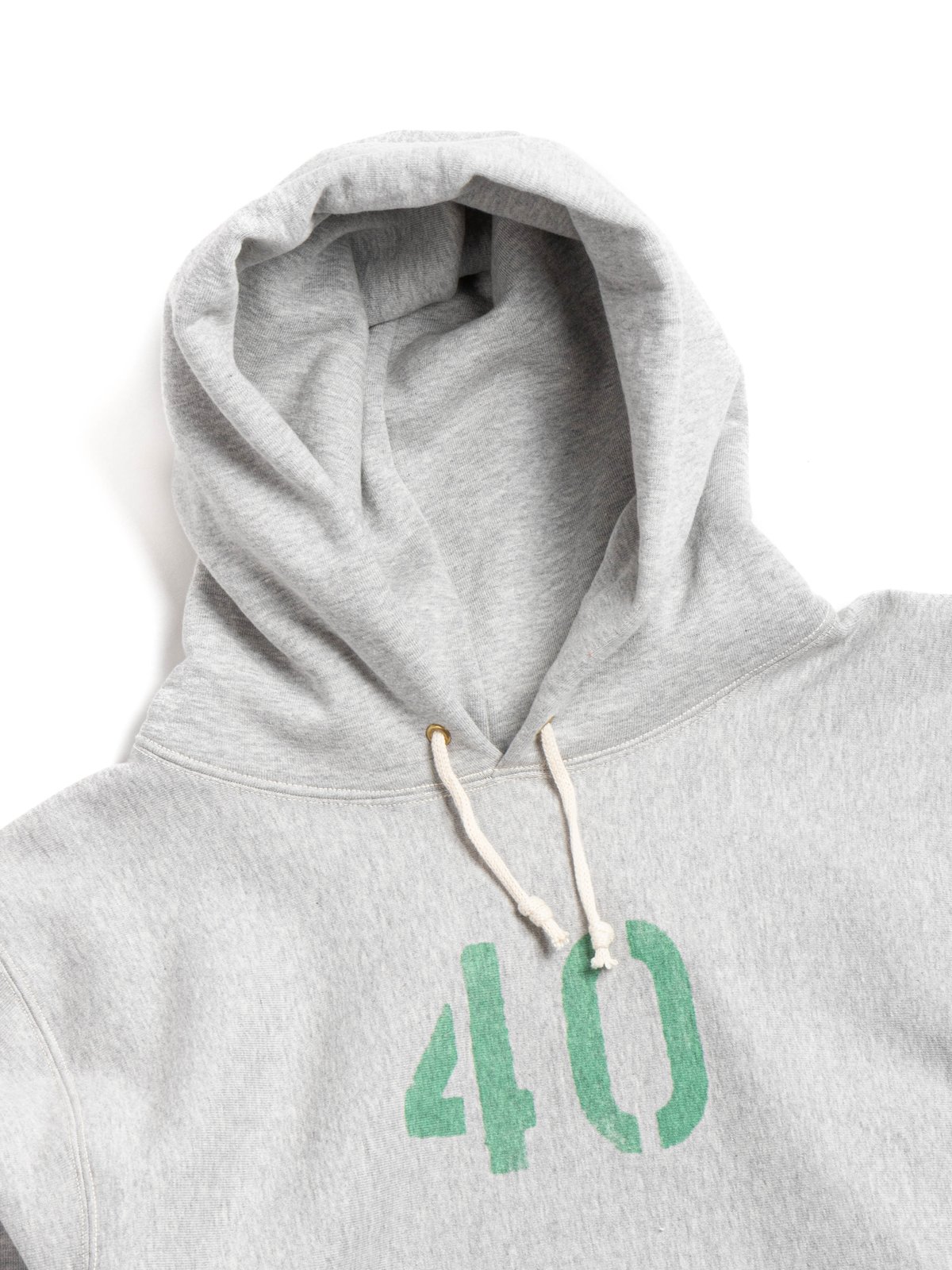 (LOT 484) REVERSE WEAVE HOOD NO.40 HEATHER GRAY - Image 3