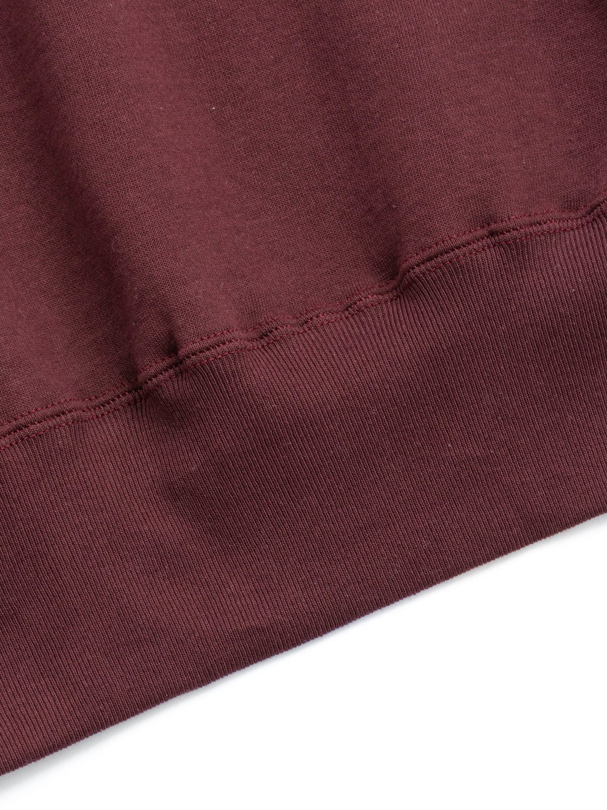 LOT 404 PLAIN FREEDOM SLEEVE SWEATSHIRT BORDEAUX - Image 4