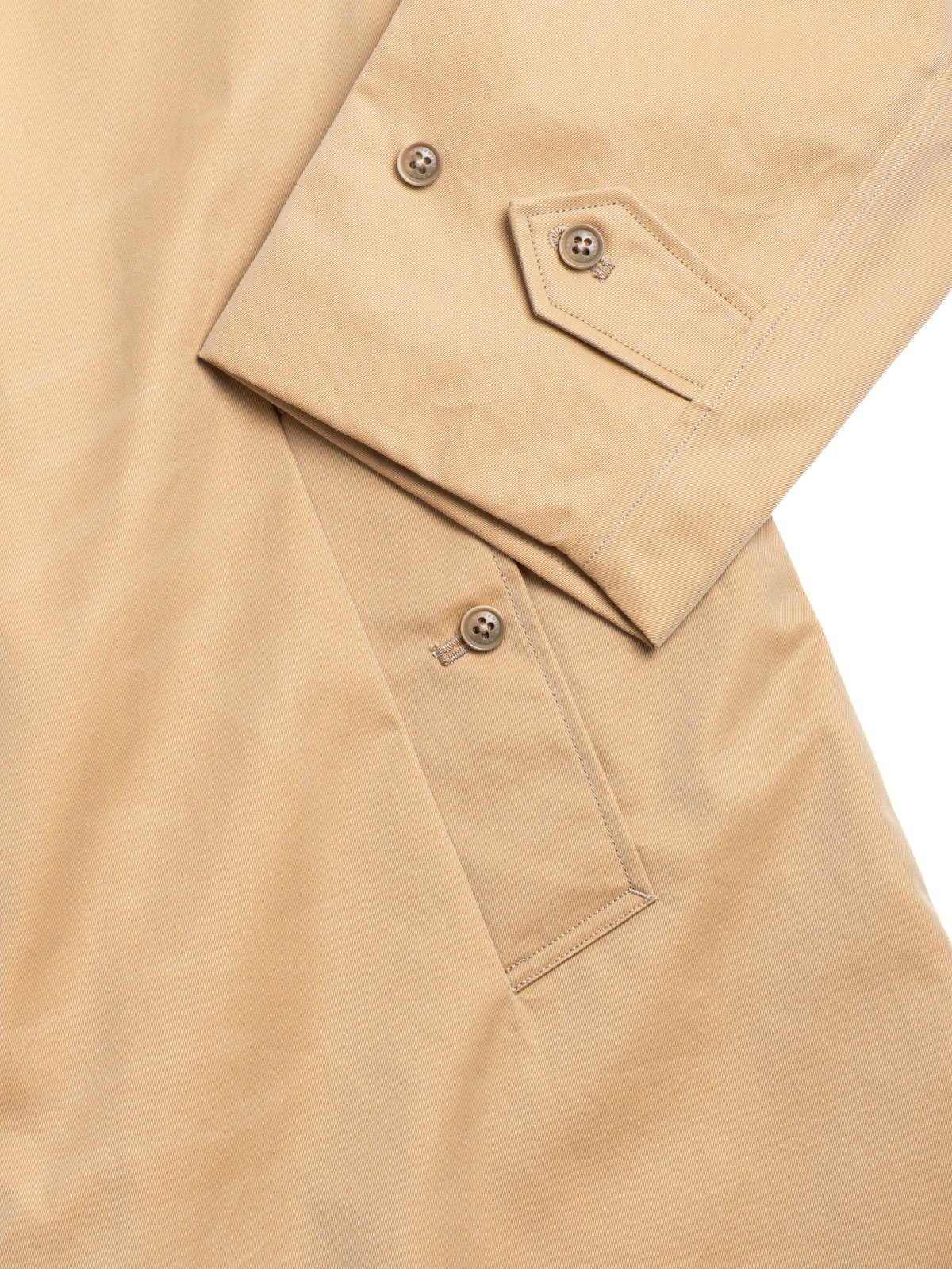 2L COTTON GORE–TEX BALMACAAN COAT BEIGE - Image 4