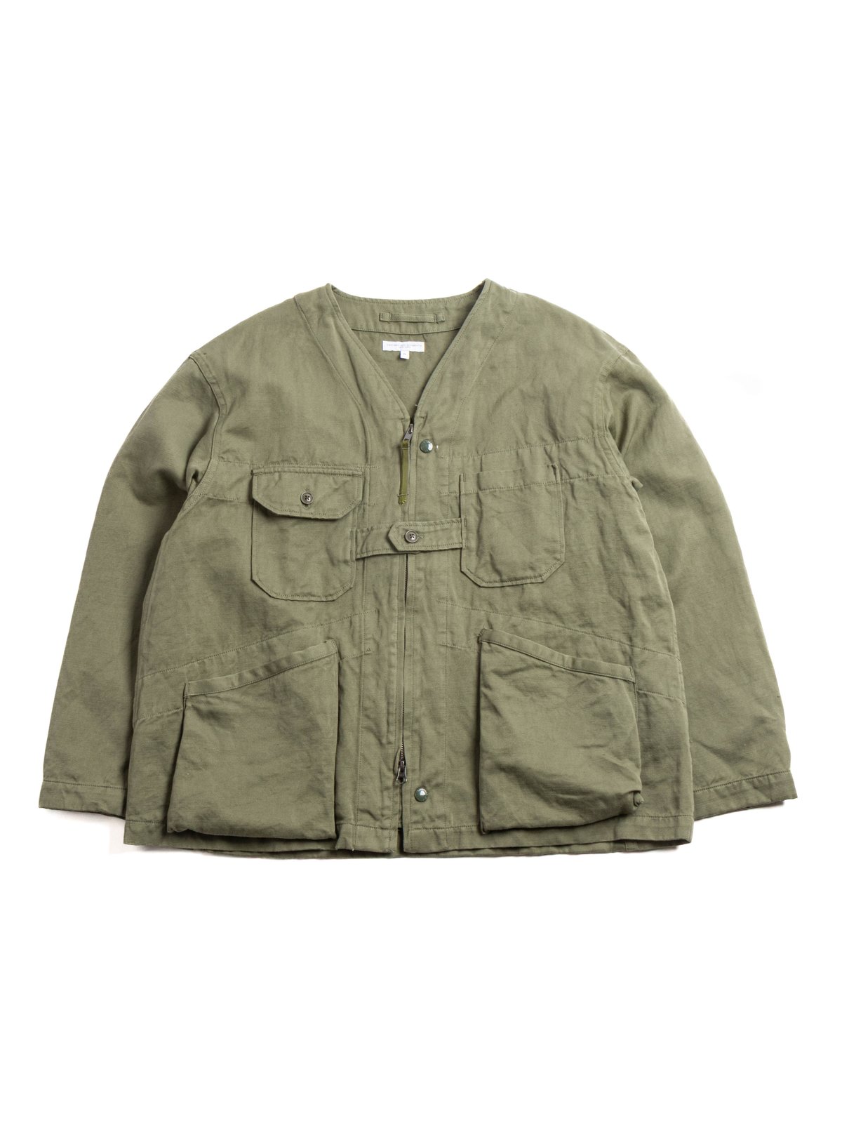 CARDIGAN JACKET OLIVE CL HEAVY TWILL - Image 1