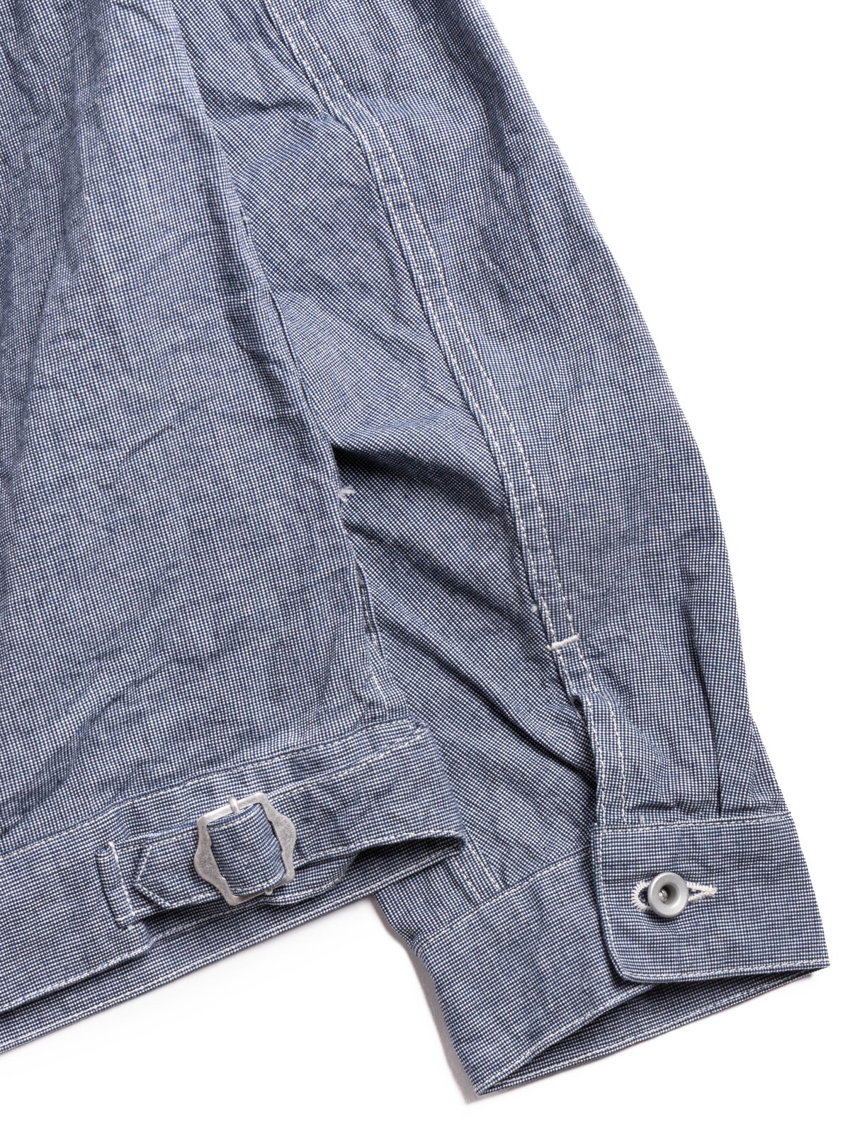 (VTD&ndash;0541&ndash;JK2) COAL MINE JACKET INDIGO PINCHECK - Image 4