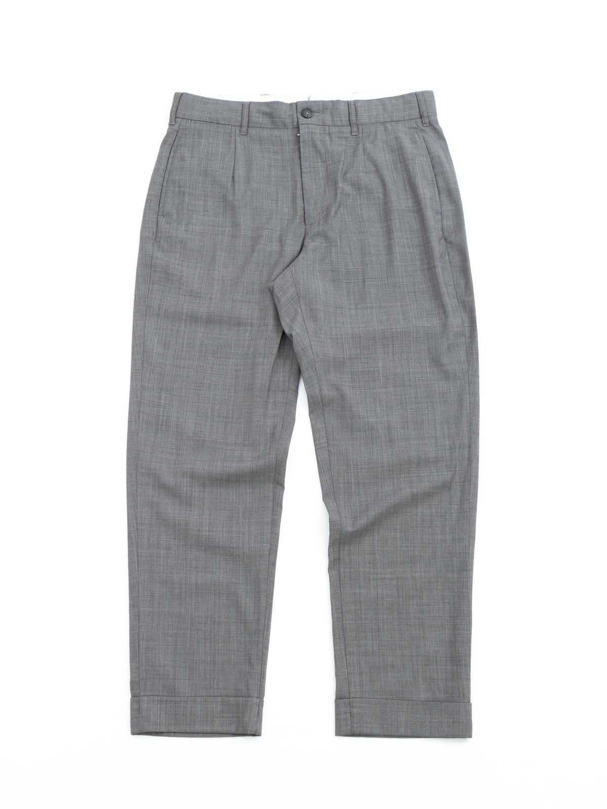 ANDOVER PANT GREY SHARKSKIN WOOL by 