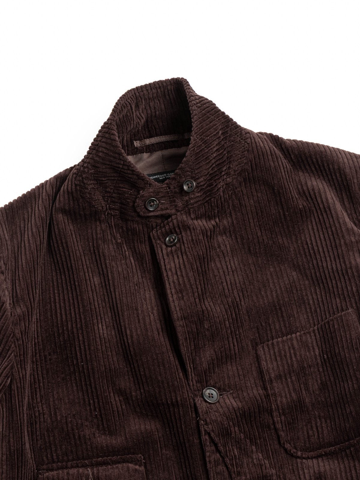 UPLAND JACKET /DK.BROWN COTTON 4.5W CORDUROY  - Image 3