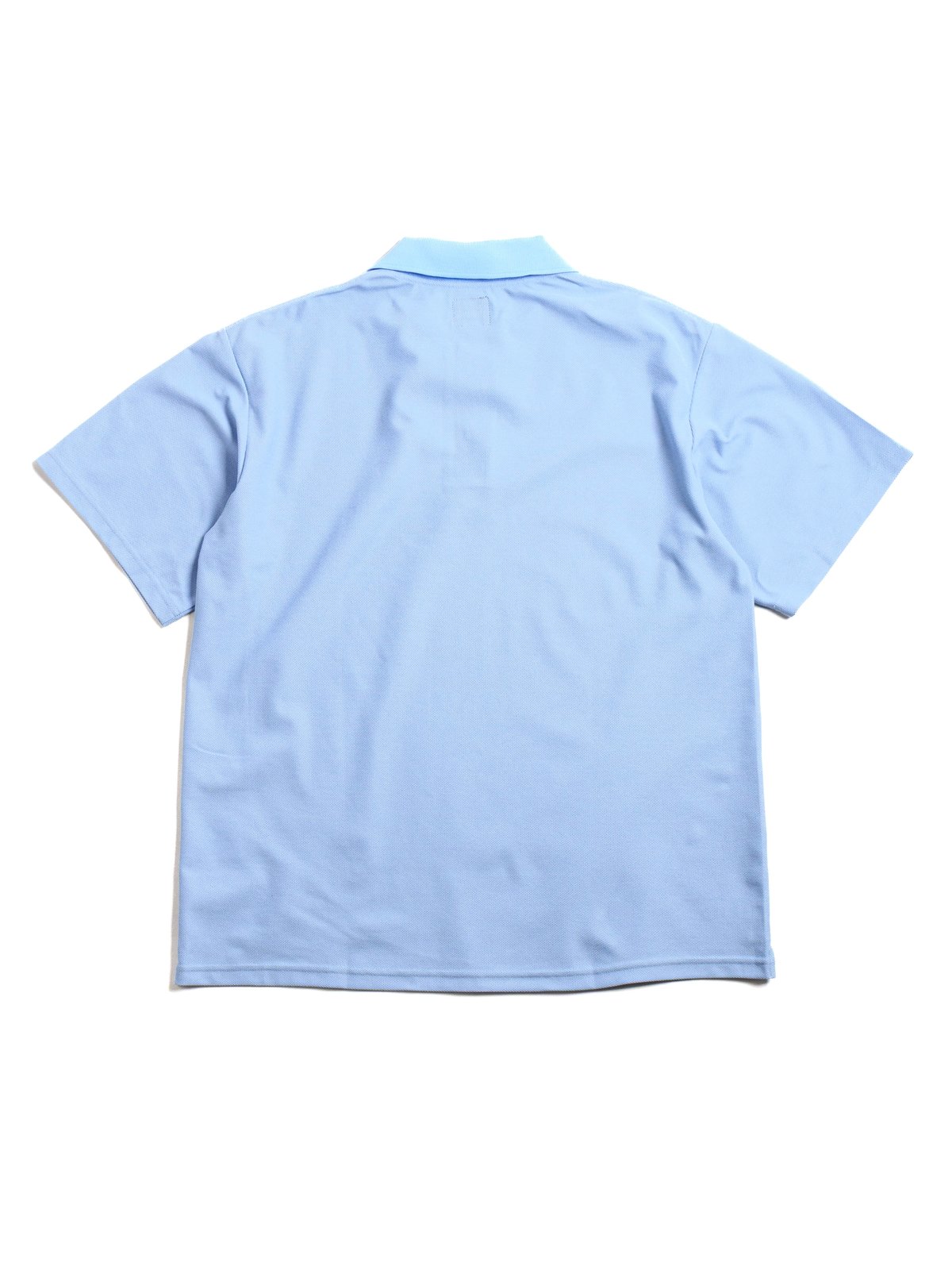 NEEDLES S/S POLO SHIRT POLY PIQUE SAX - Image 5
