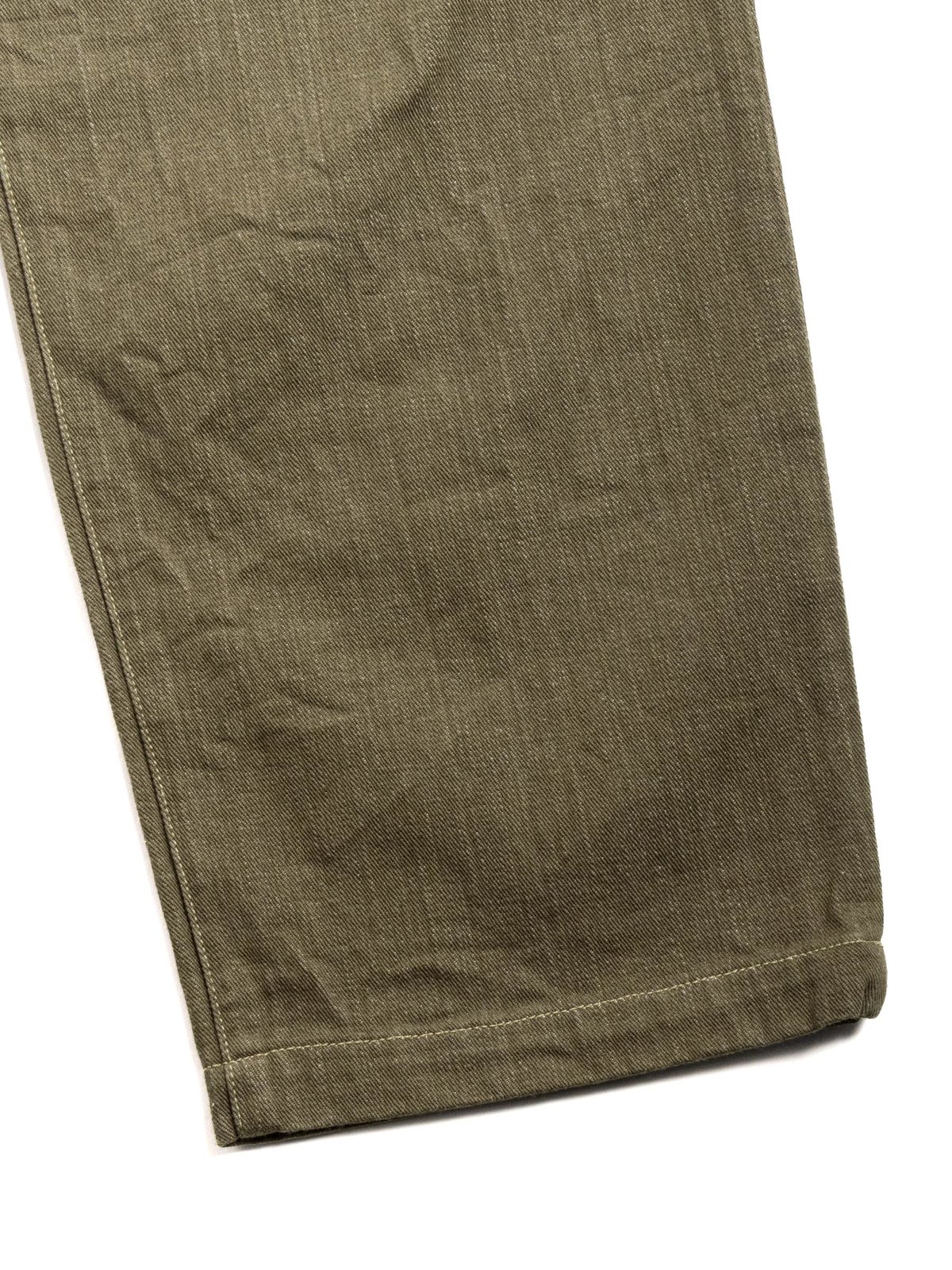 OR–1114 GREEN DENIM WORK PANTS - Image 4