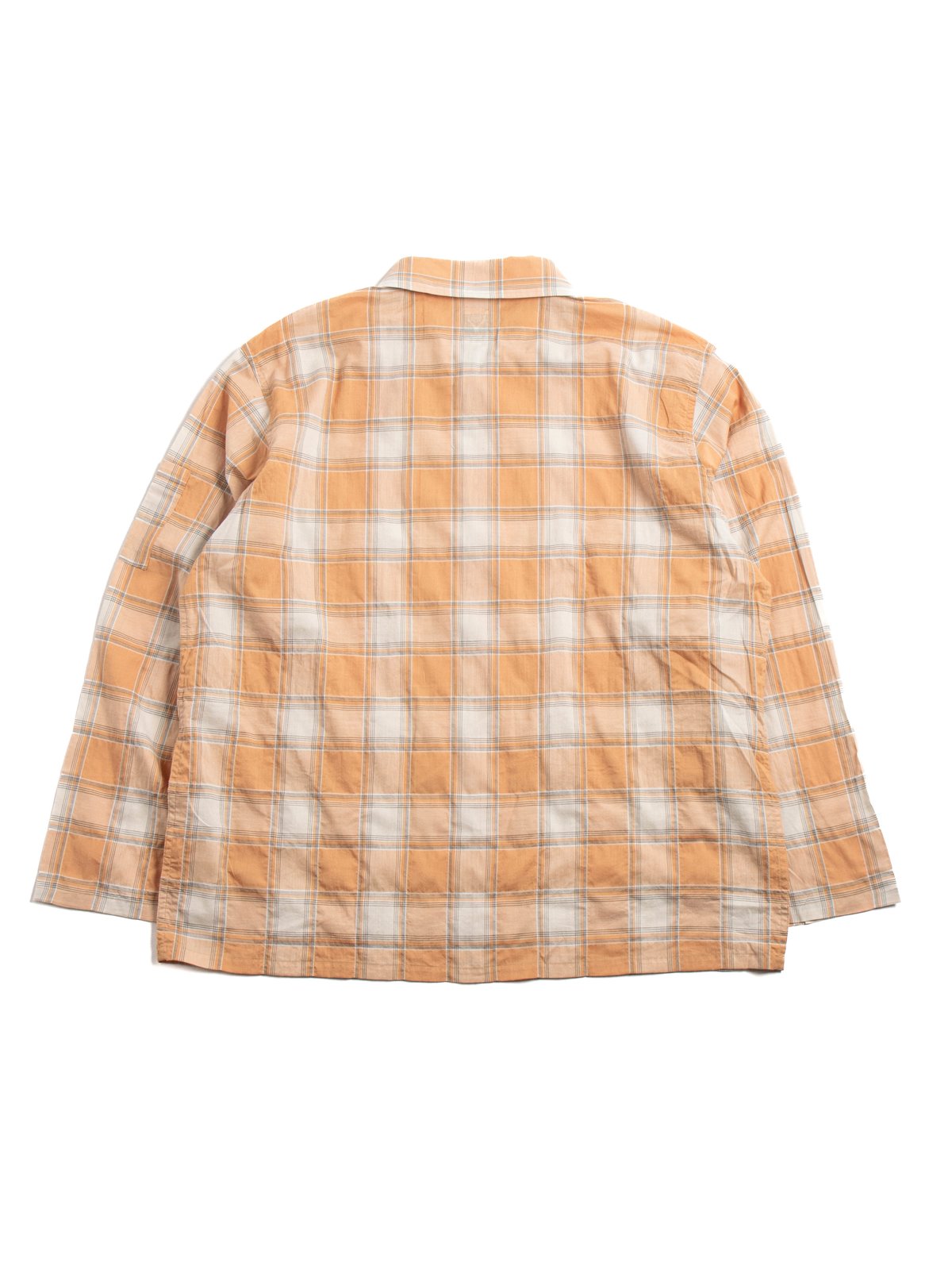 SOUTH2 WEST8 RANGER SHIRT PLAID ORANGE - Image 4