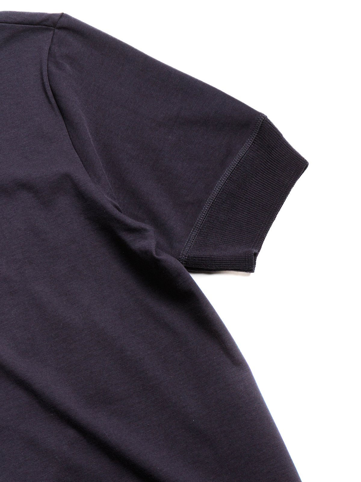 GOOD ORIGINALS 207 SHORT SLEEVE HENLEY MIDNIGHT - Image 3