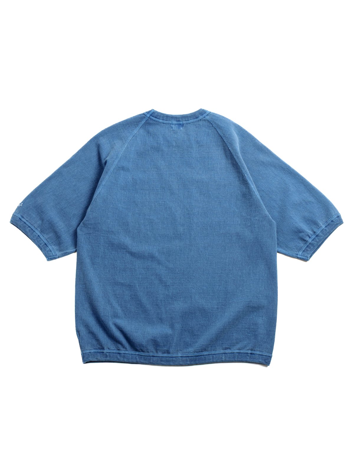 (LOT 37005PD) HEAVY WEIGHT RAGLAN SLEEVE TEE P.D LIGHT INDIGO - Image 5