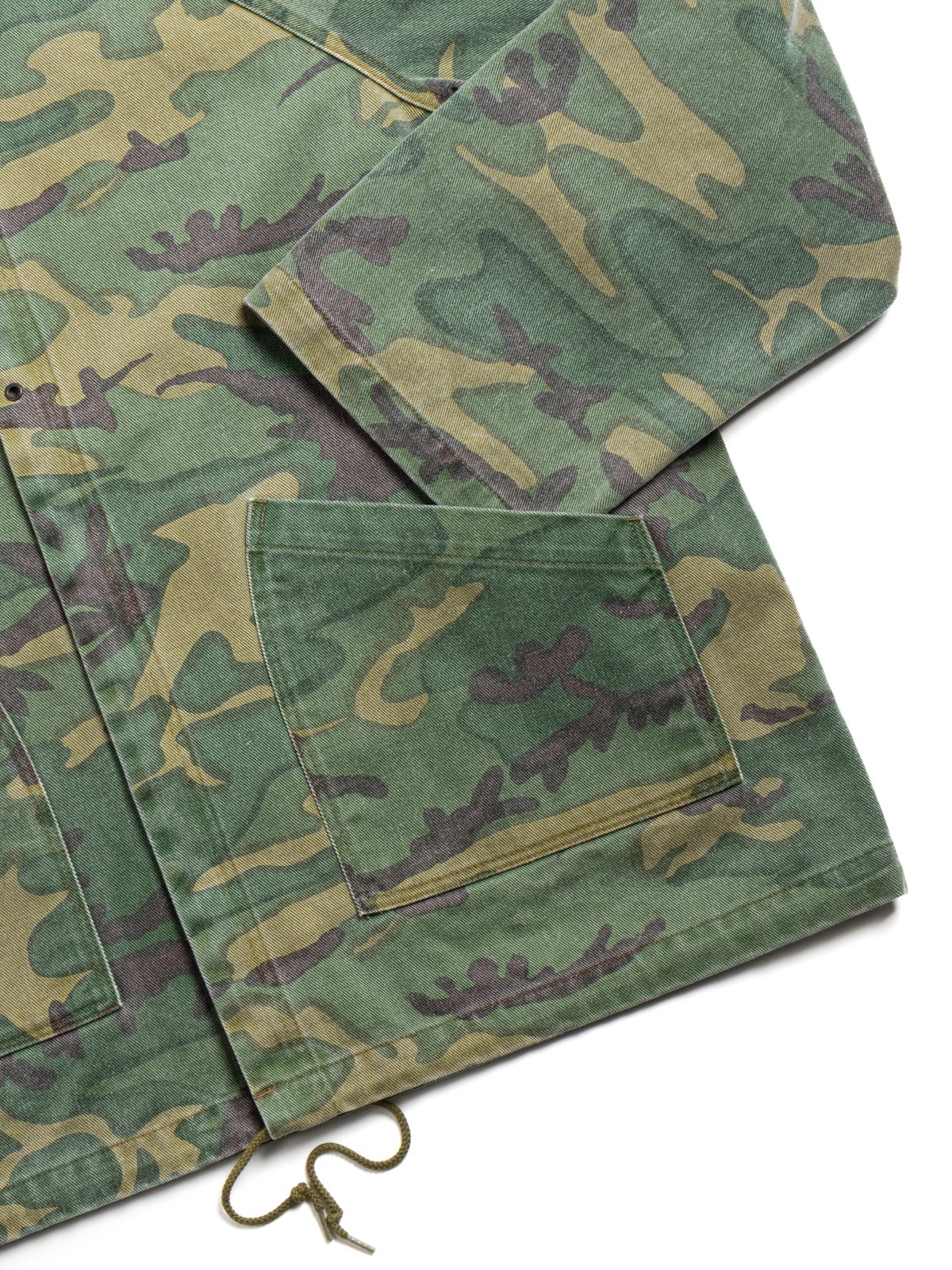NEEDLES REVERSIBLE HOODED COAT CAMO TWILL - Image 3