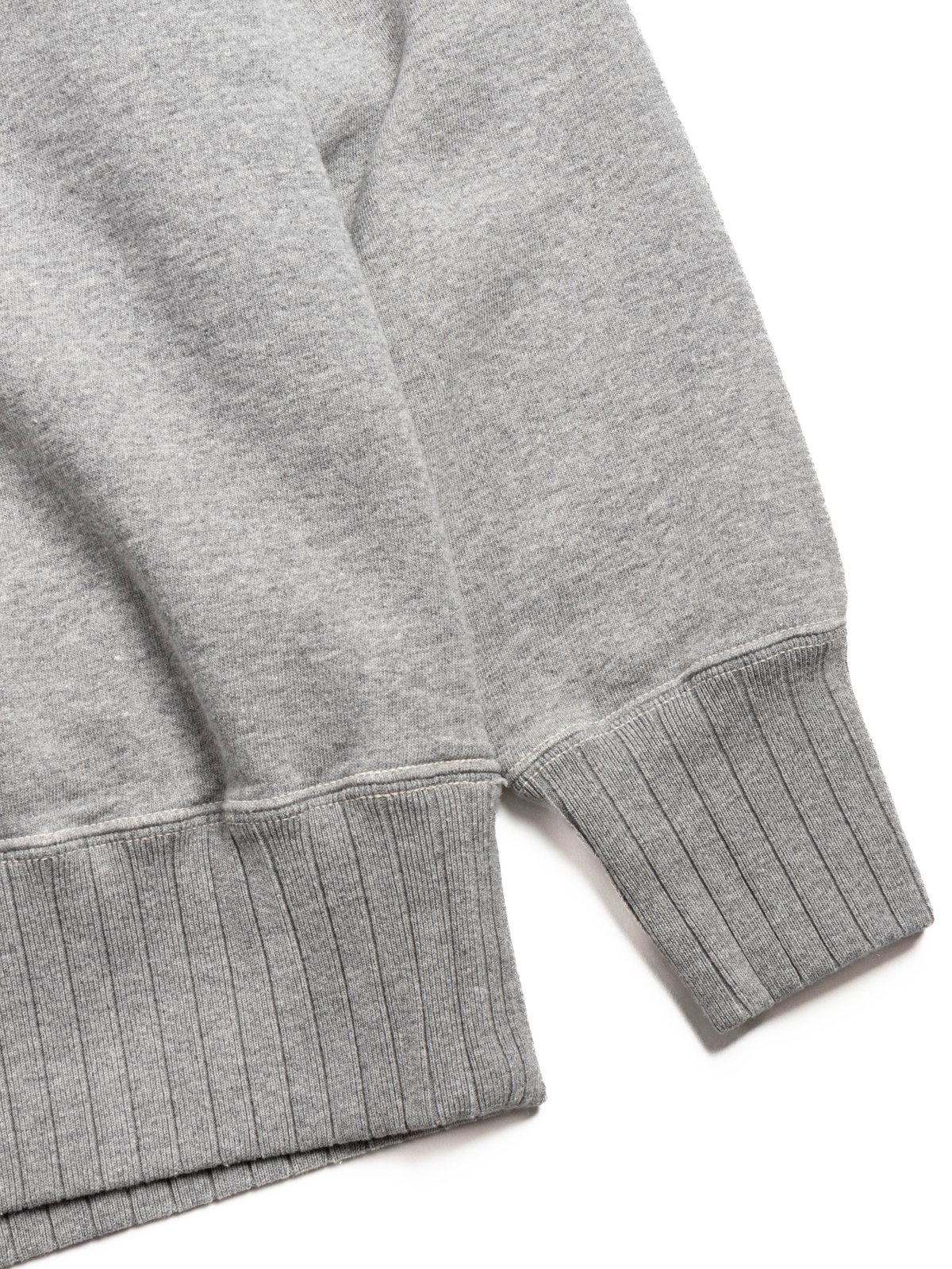 (D8188) STUDIO D&rsquo;ARTISAN LOOPWHEEL SWEATSHIRT M.GREY - Image 2