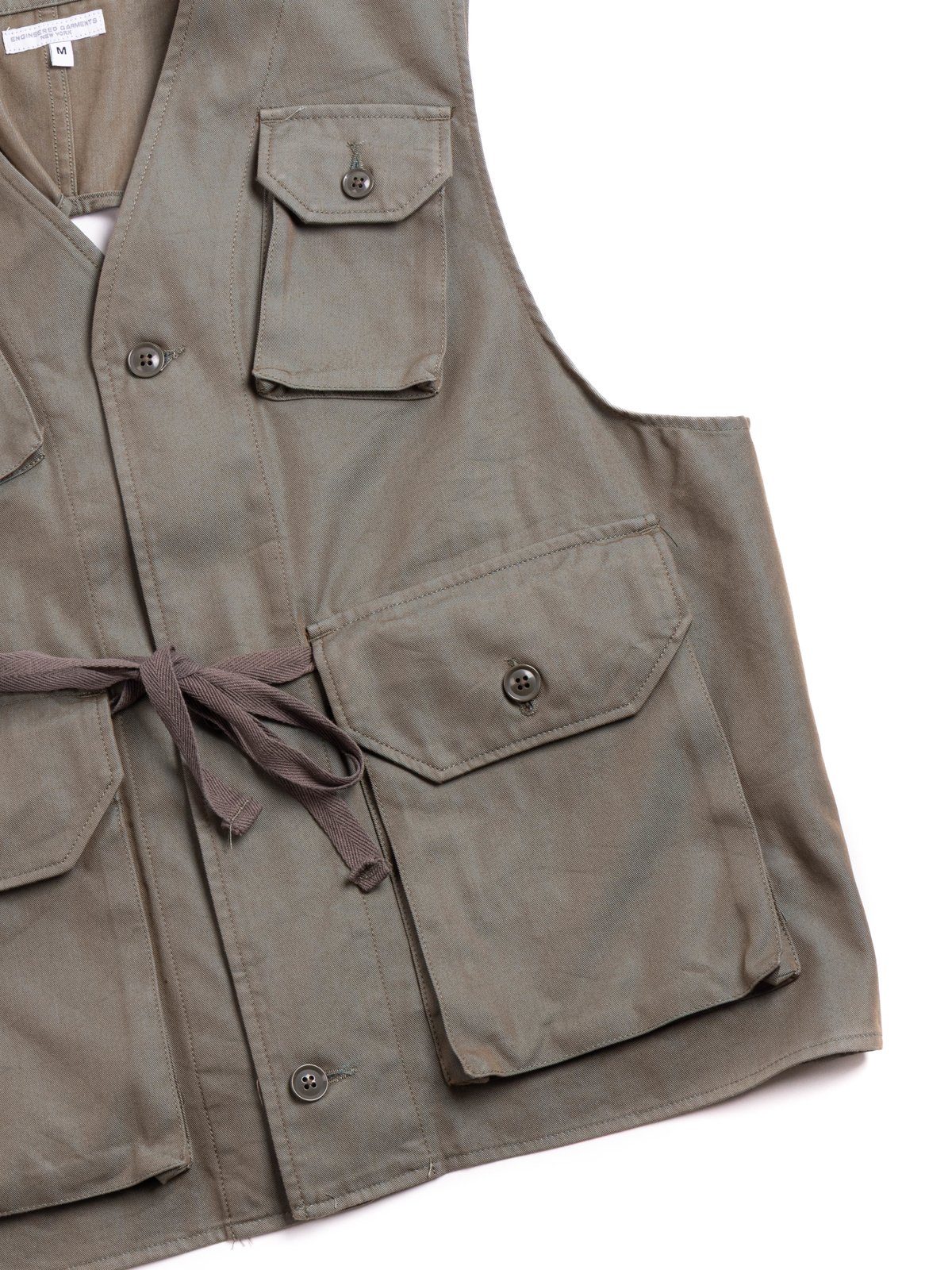C–1 VEST PC IRIDESCENT TWILL OLIVE - Image 3