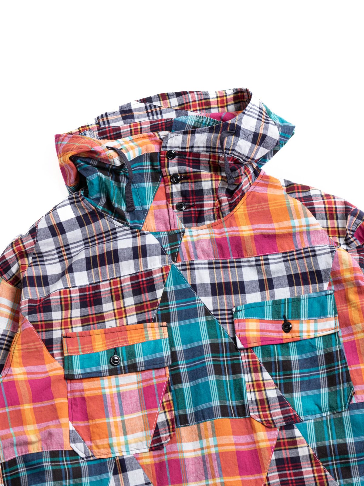 CAGOULE SHIRT MULTI COLOR TRIANGLE PATCHWORK - Image 2