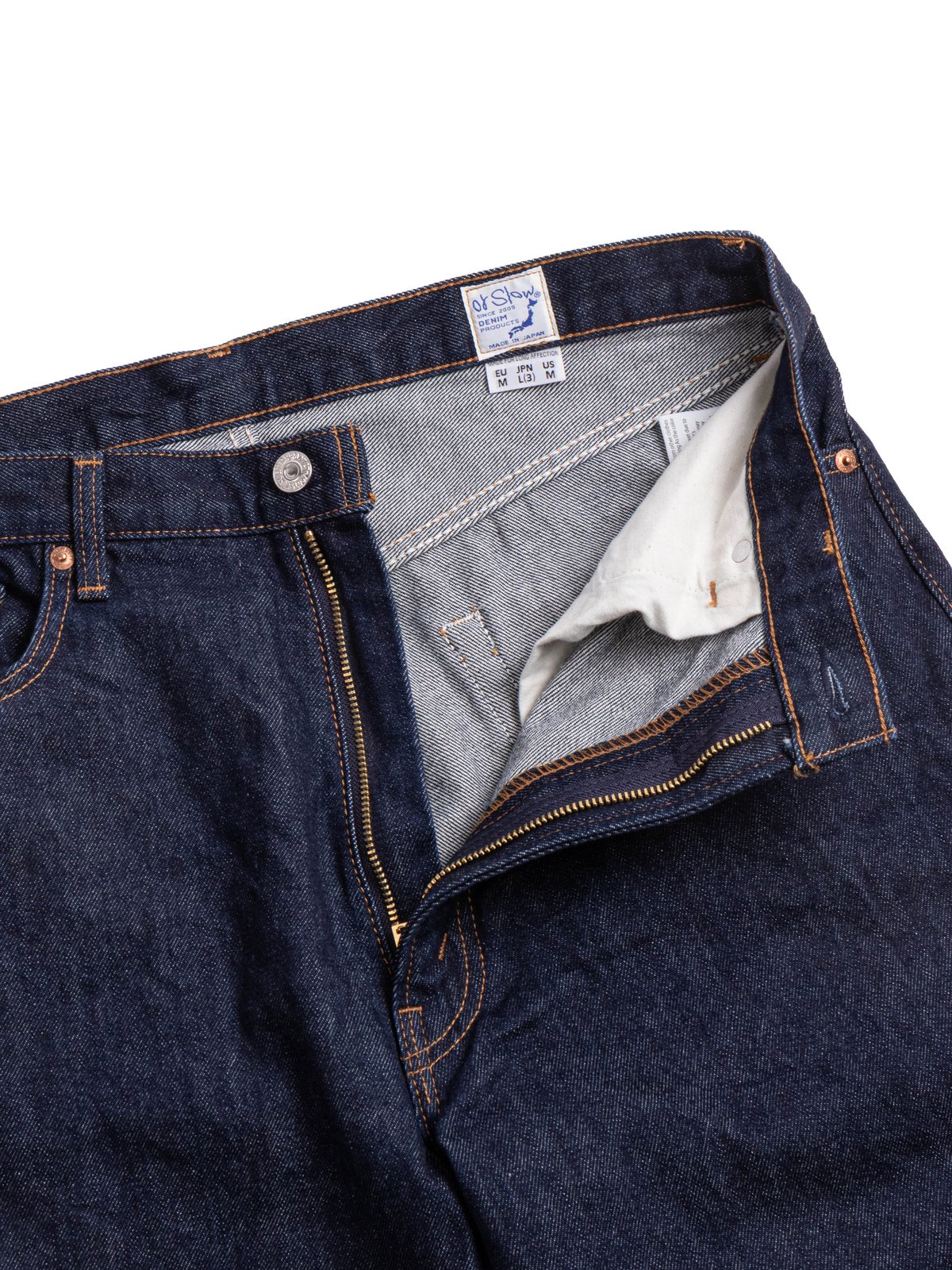 (1010W) DAD’S FIT DENIM PANT RINSED - Image 3