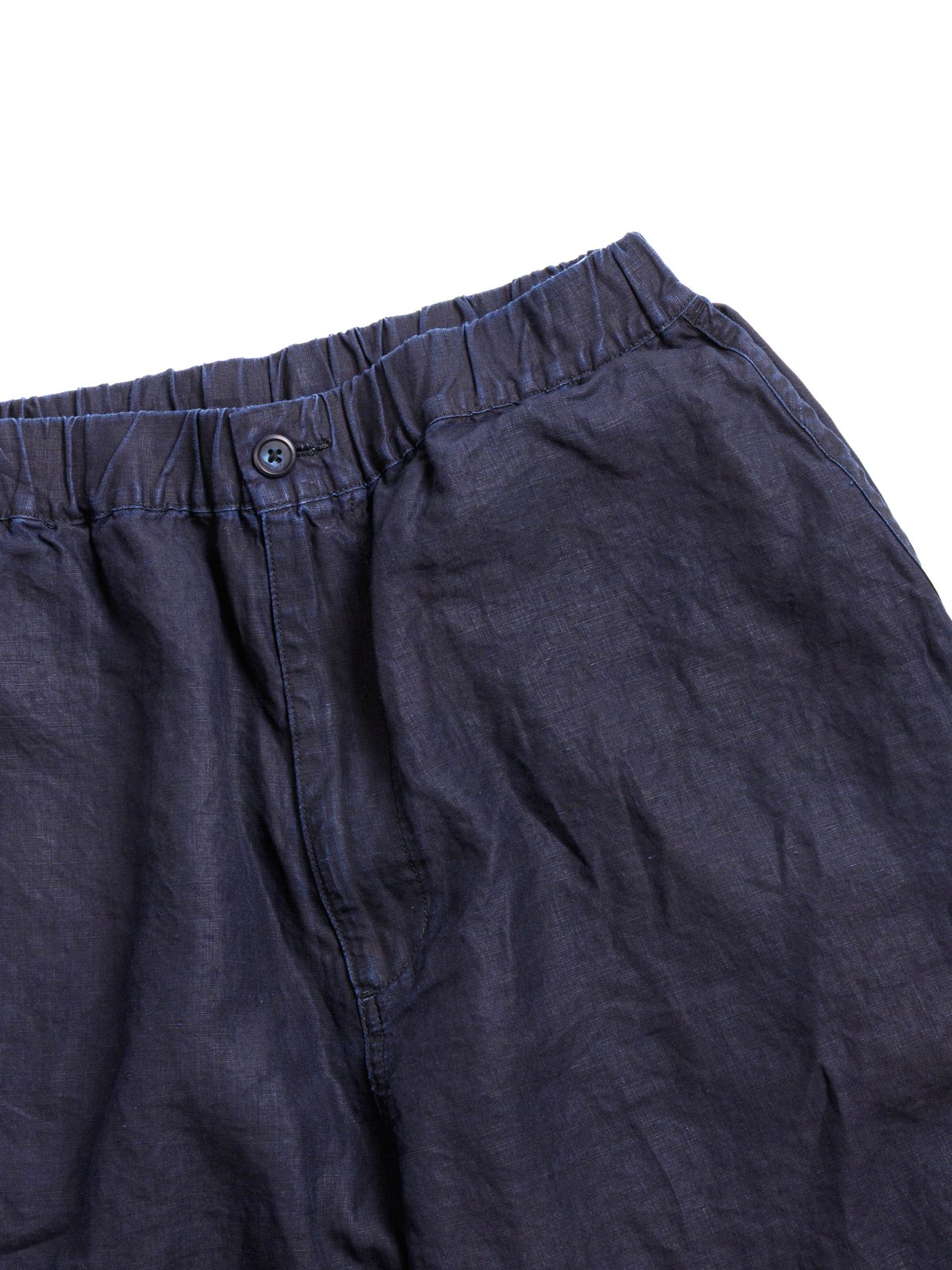 FARMER’S LINEN EASY PANTS NAVY INDIGO - Image 2