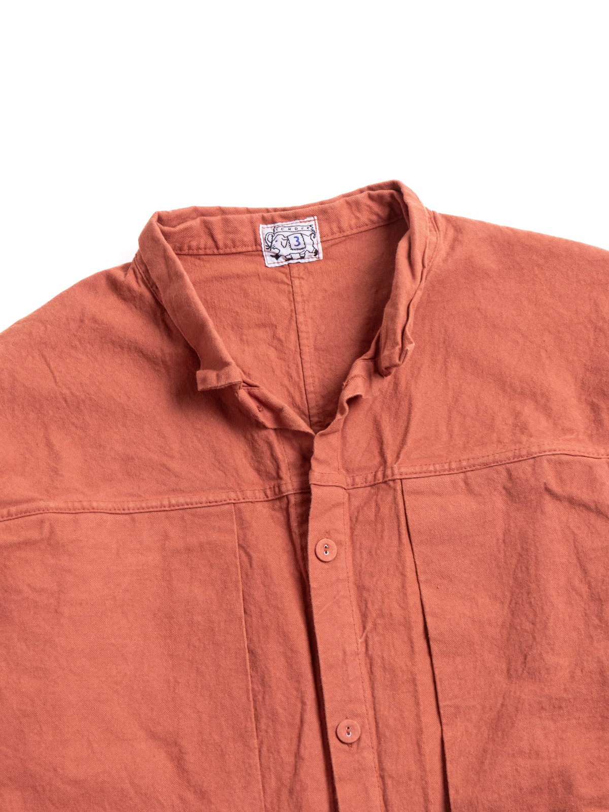 TYPE 402 TWO BIRDS SHIRT COTTON DROP CLOTH FLOWERPOT - Image 2