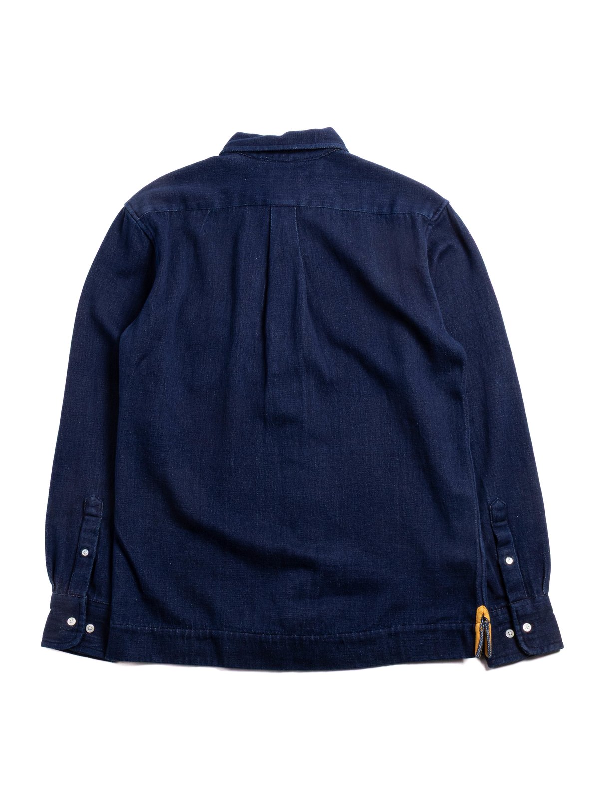 (OM45475.55) TBB HAND WOVEN 10OZ TWILL WEAVE DENIM STRAIGHT HEM SHIRT - Image 6