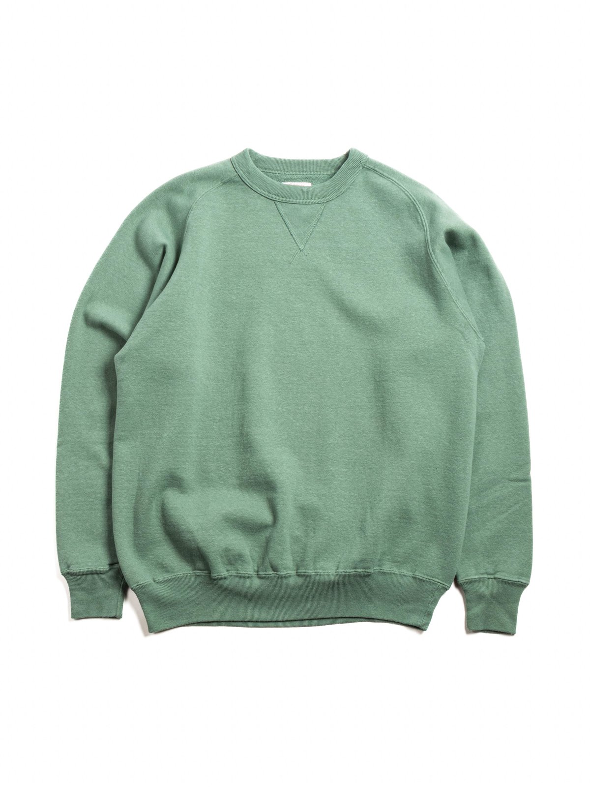 PUAMANA CREWNECK SWEATSHIRT SEABRUSH GREEN - Image 1