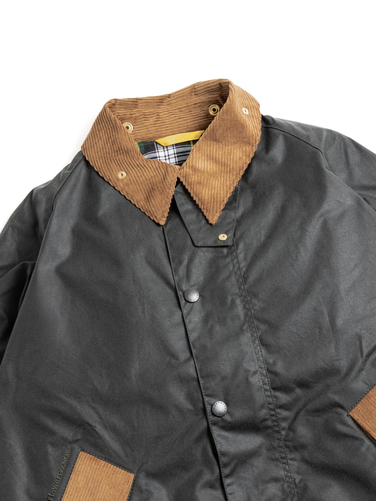 OS TRANSPORT WAX JACKET SAGE - Image 2