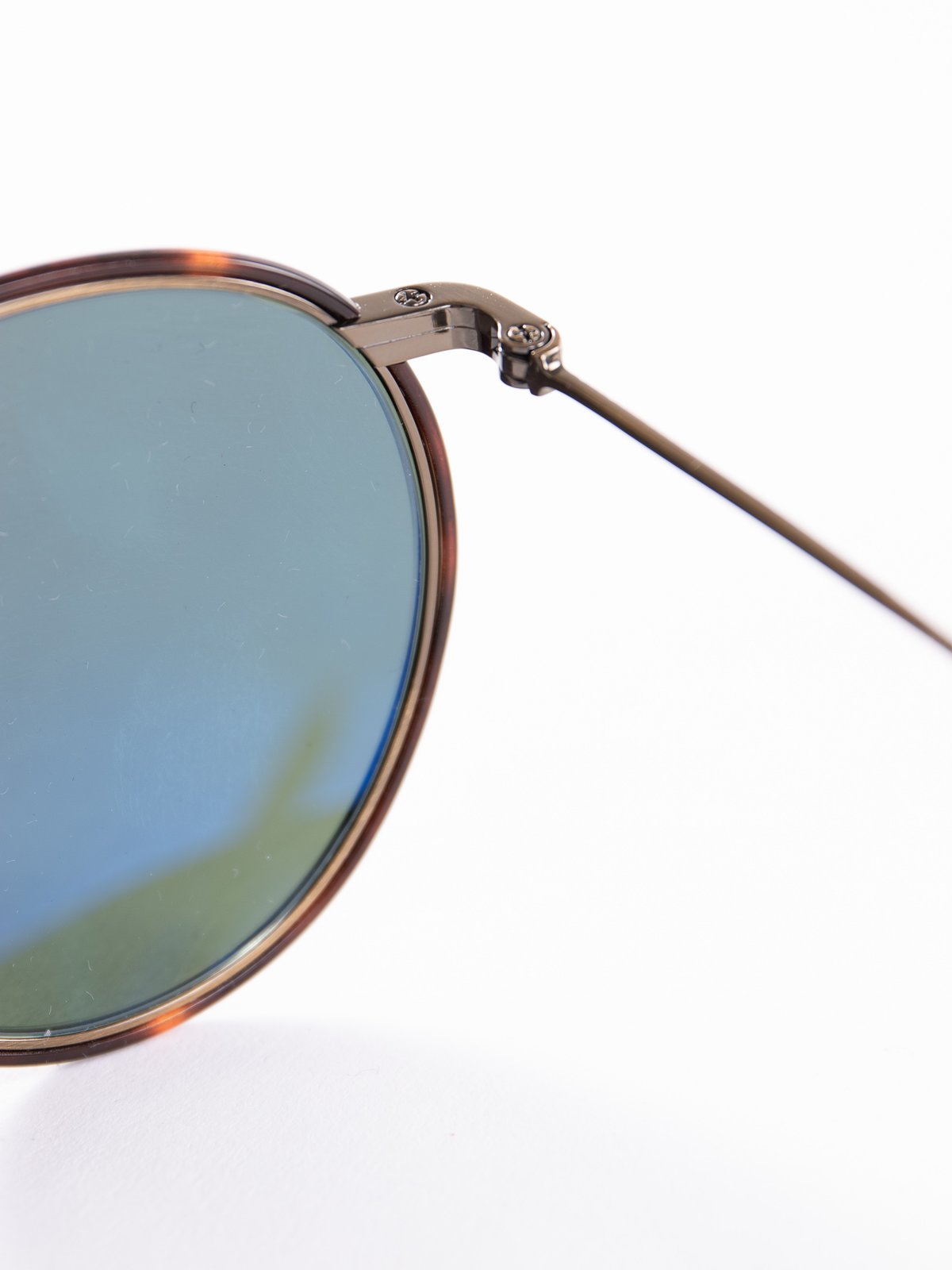 Antique Gold–Dark Mahogany/G–15 Casson Sunglasses - Image 4