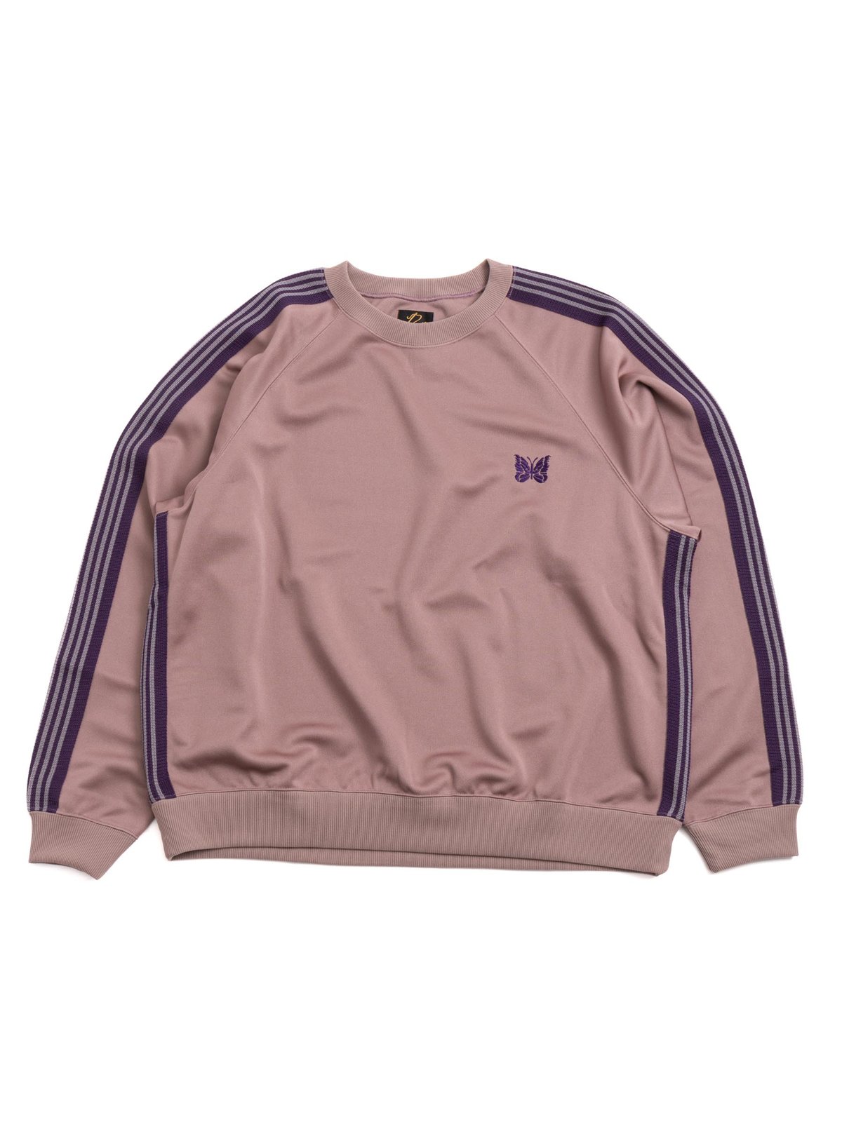 NEEDLES TRACK CREW NECK POLY SMOOTH TAUPE by Needles – The Bureau