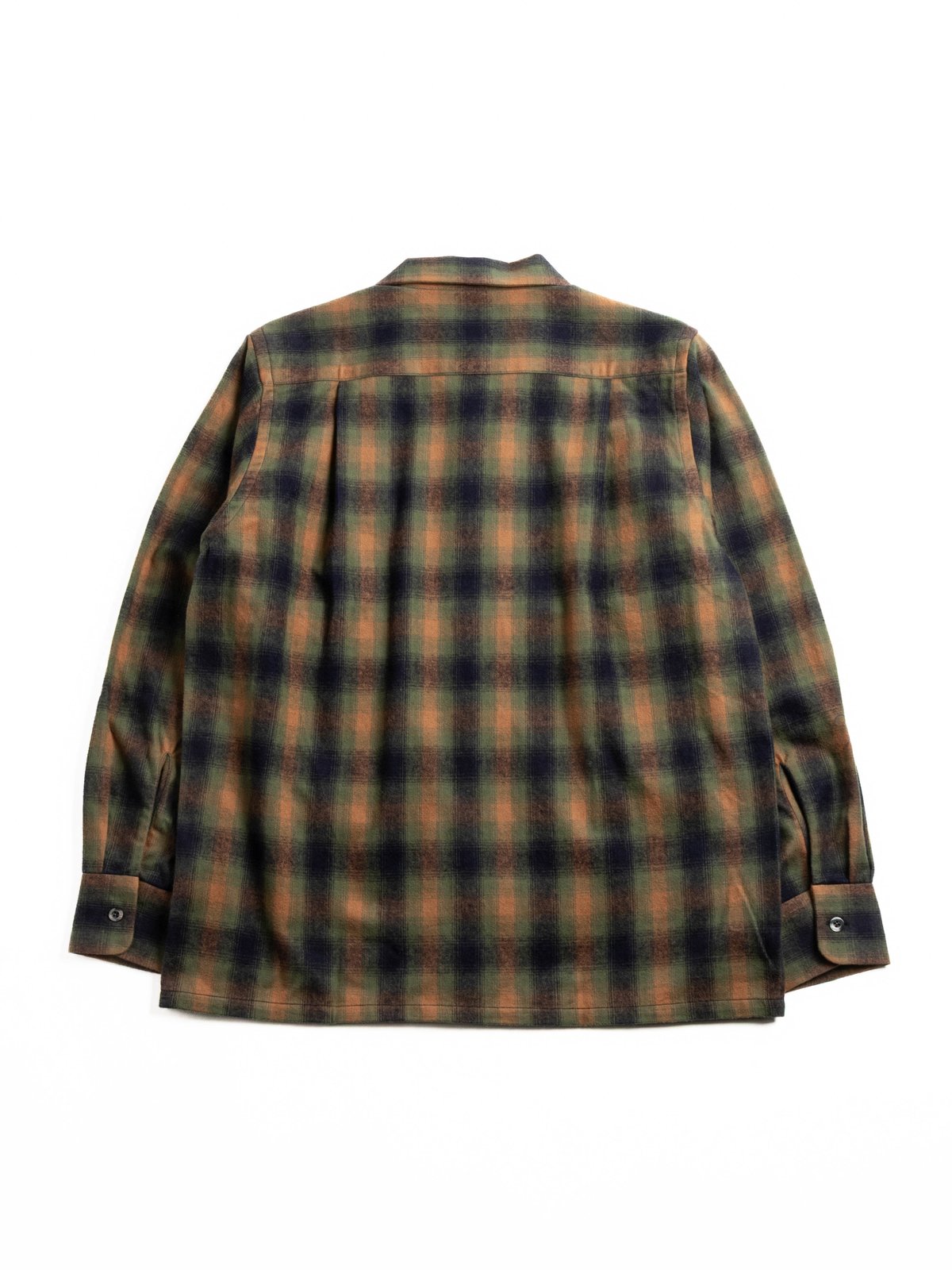 SOUTH2 WEST8 6 POCKET COTTON PLAID GREEN - Image 4