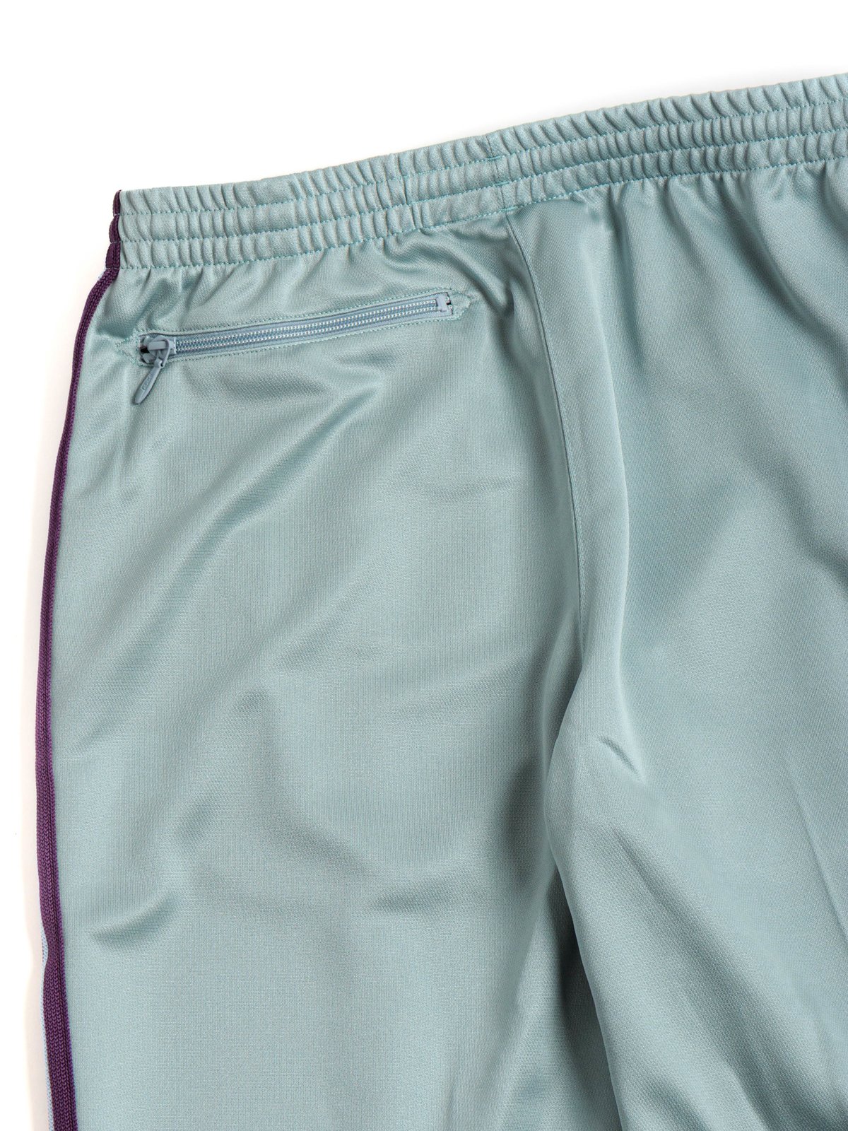 NEEDLES TRACK PANT POLY SMOOTH IVORY - Image 6