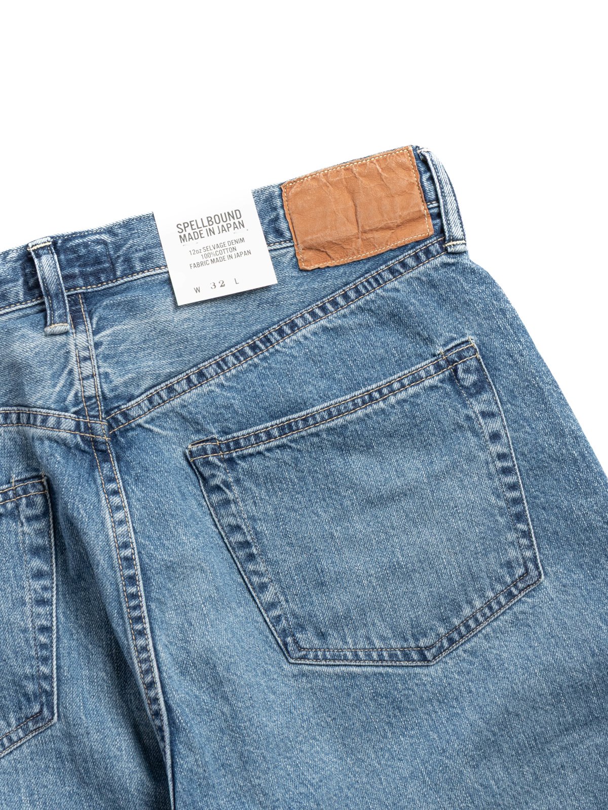 (10&ndash;701C&ndash;U) SELVEDGE REGULAR STRAIGHT JEAN USED - Image 4