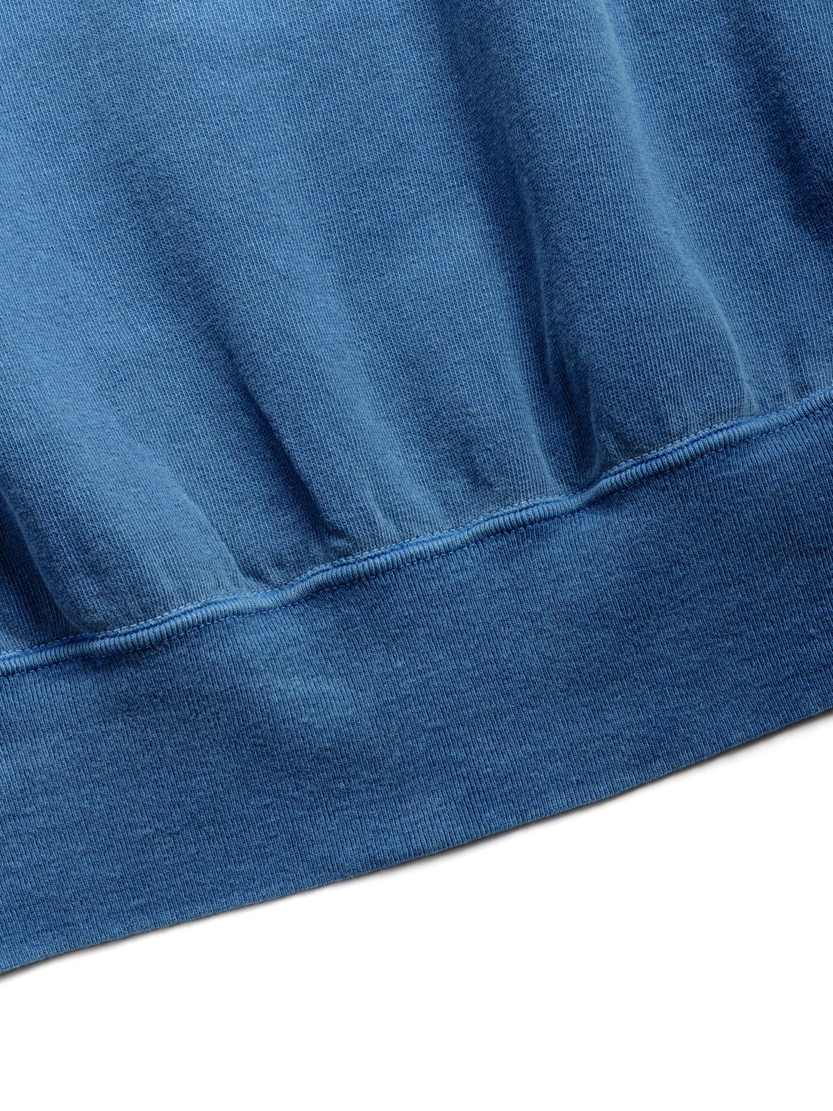 (LOT 74001PD) CUT OFF SLEEVE SWEAT SHIRT P.D. LIGHT INDIGO - Image 5