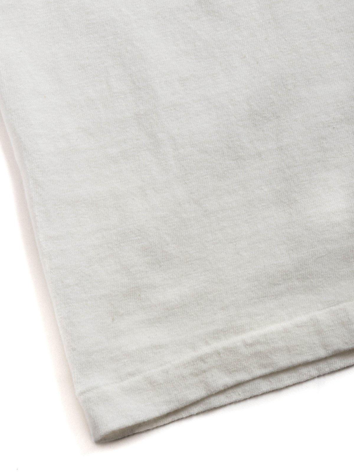 HALEIWA S/S T–SHIRT OFF WHITE / BLUE PRINT - Image 4