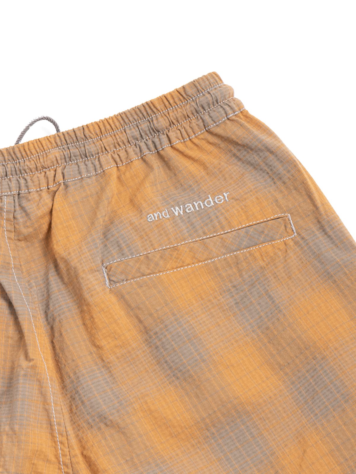 DRY CHECK SHORTS YELLOW - Image 4