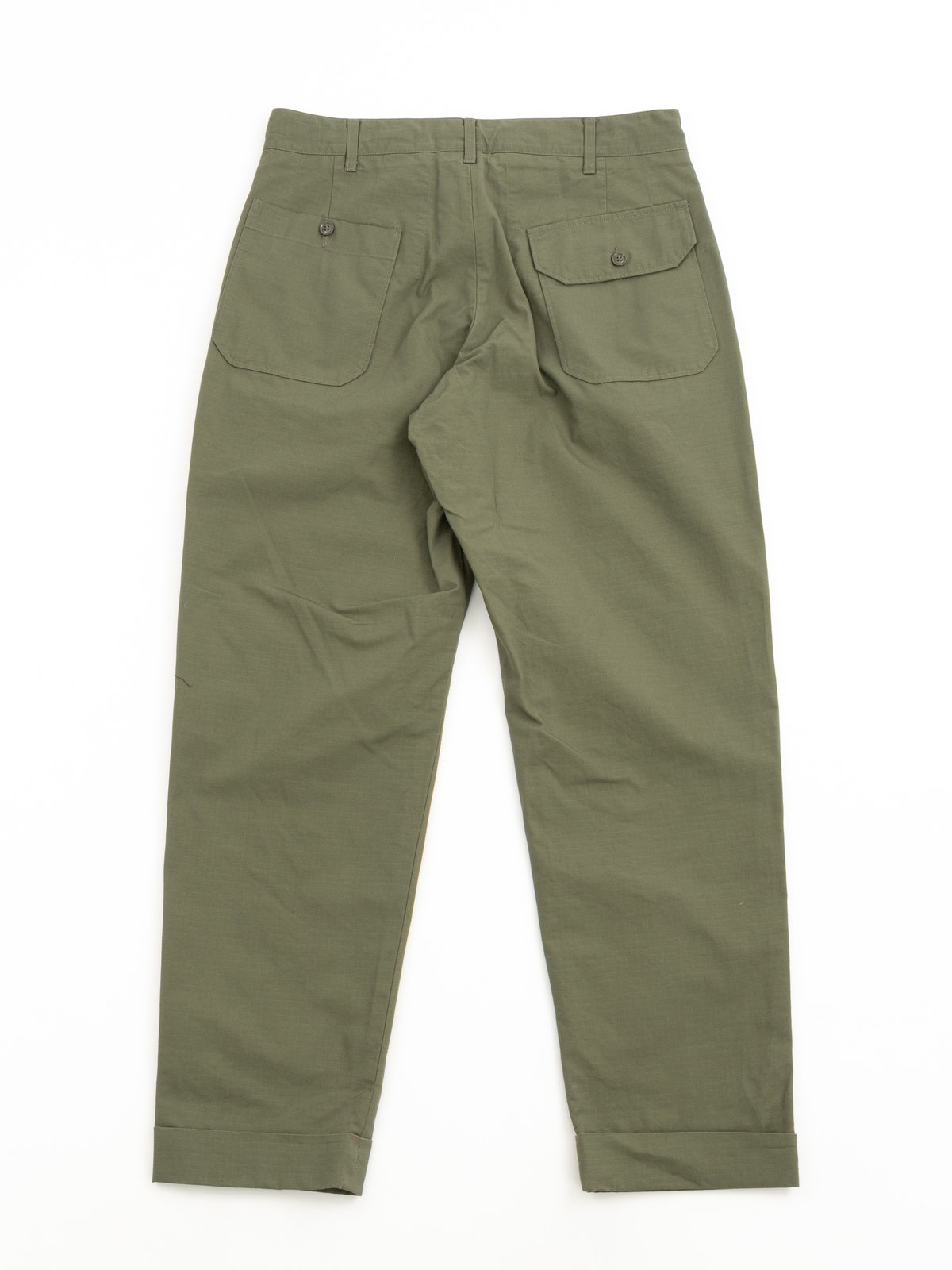 CARLYLE PANT OLIVE COTTON RIPSTOP by 