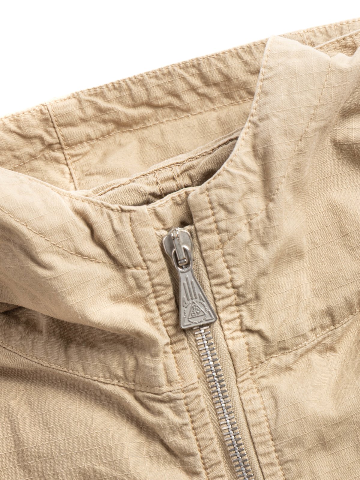 FIELD VEST RIPSTOP GARMENT DYED KHAKI - Image 3