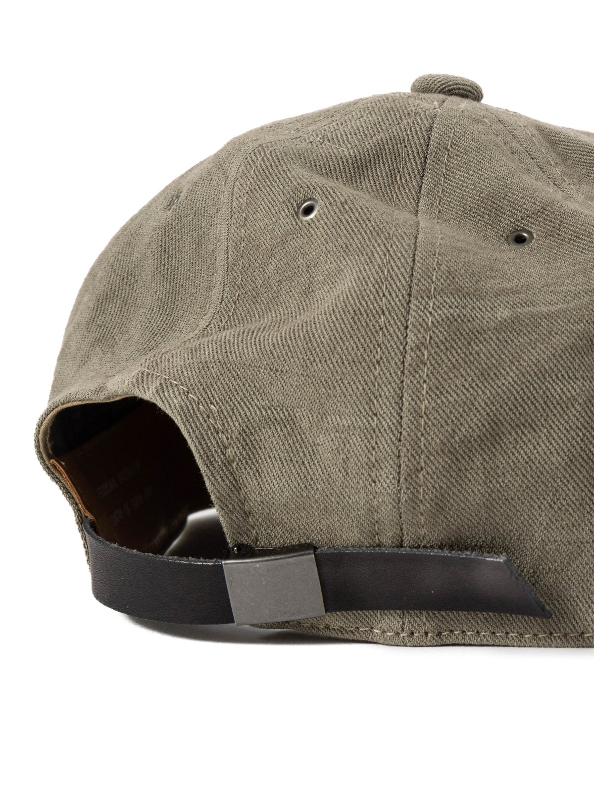 POTEN VINTAGE LINEN TWILL CAP GREY  - Image 3