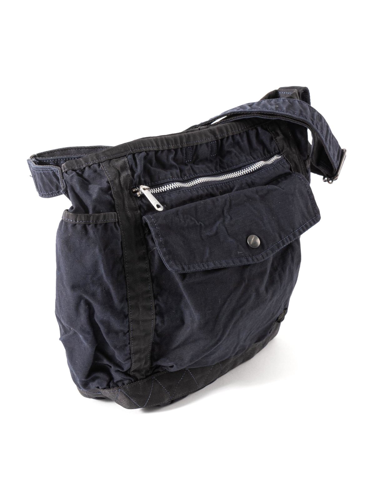 CRAG SHOULDER BAG (L) NAVY - Image 7