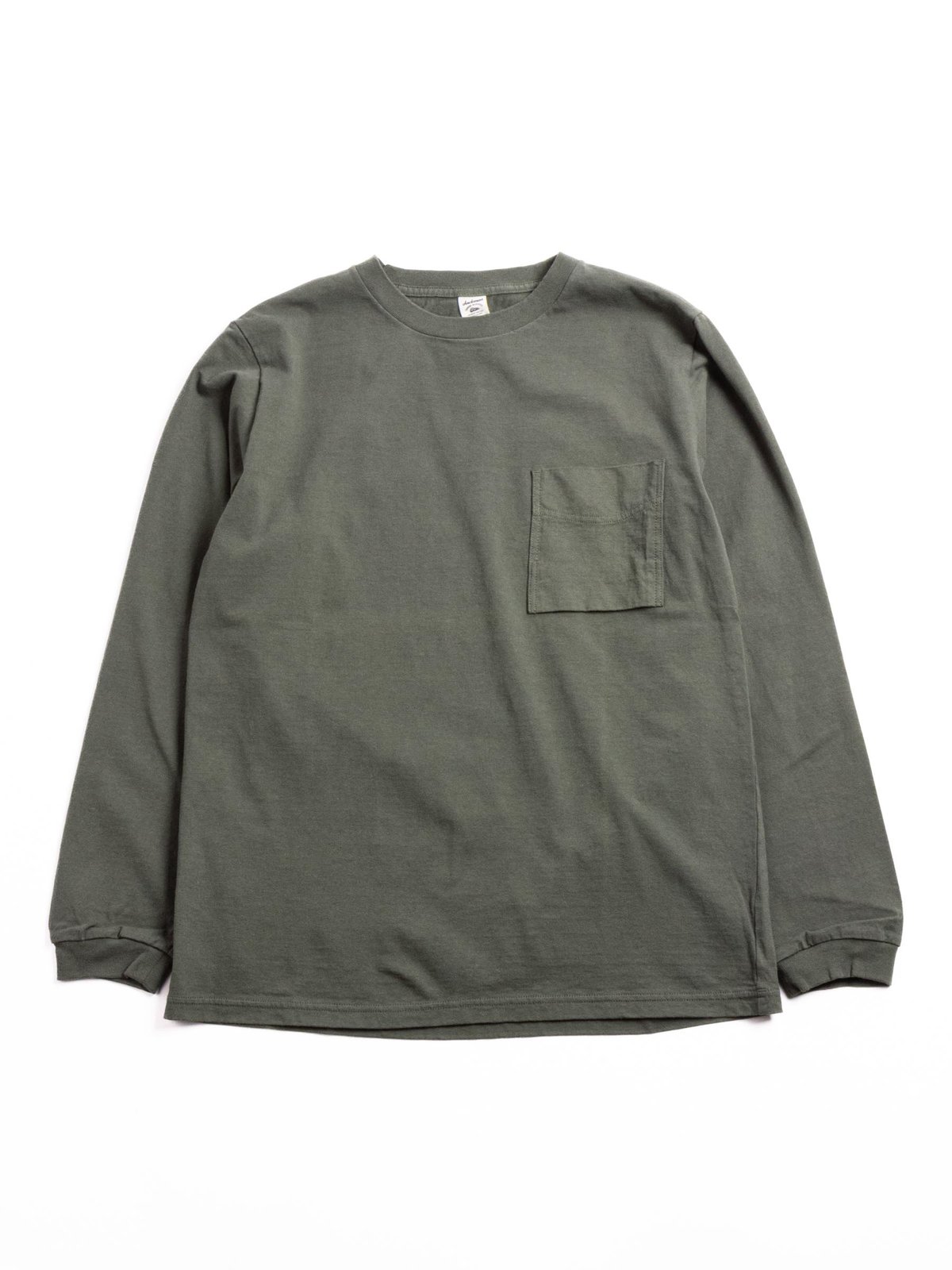 L/S POCKET T–SHIRT KHAKI - Image 1