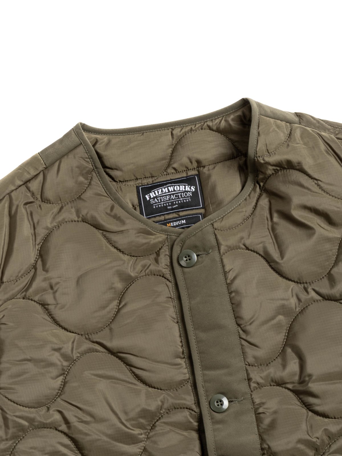 M1965 FIELD LINER JACKET OLIVE  - Image 2