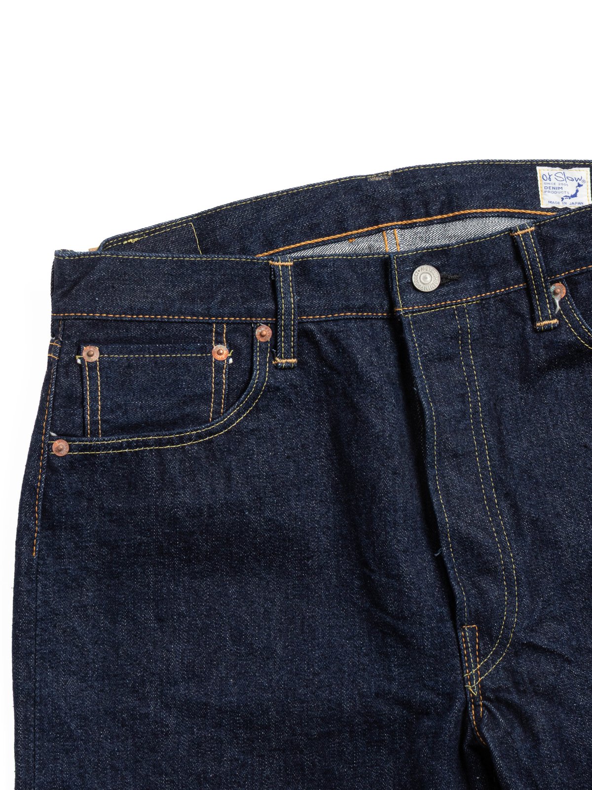 (LOT&ndash;1050) 105 STANDARD SELVEDGE DENIM PANTS RINSED - Image 1