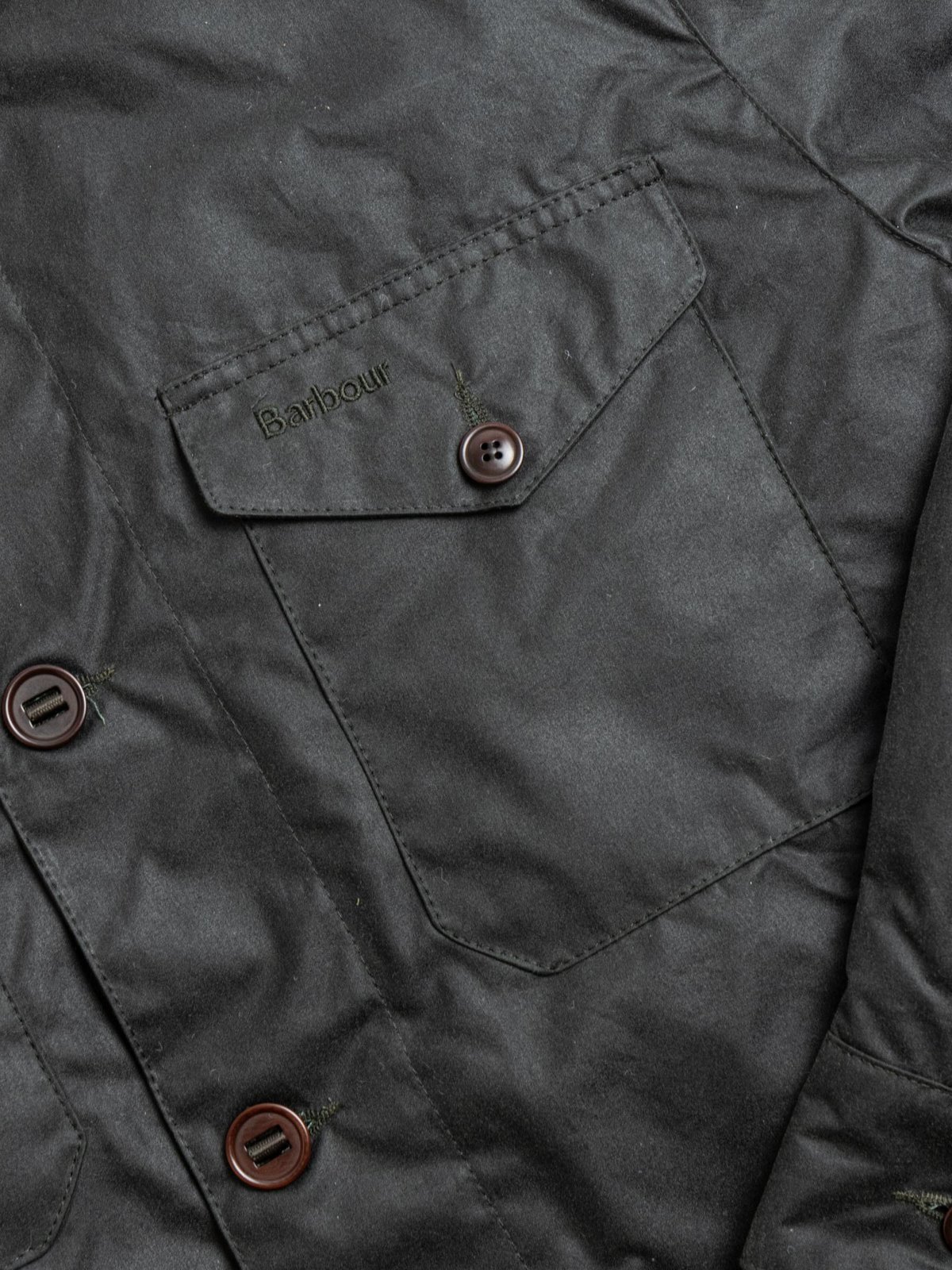 DECK WAXED JACKET SAGE - Image 4