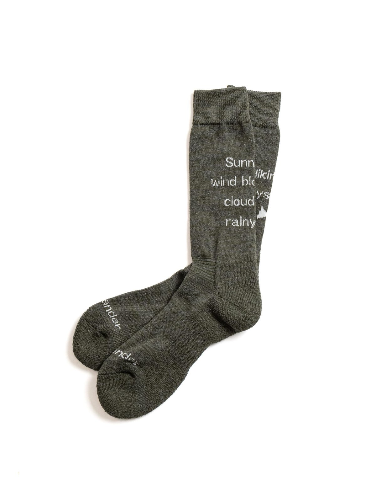 PE/CO PILE SOCK KHAKI - Image 1