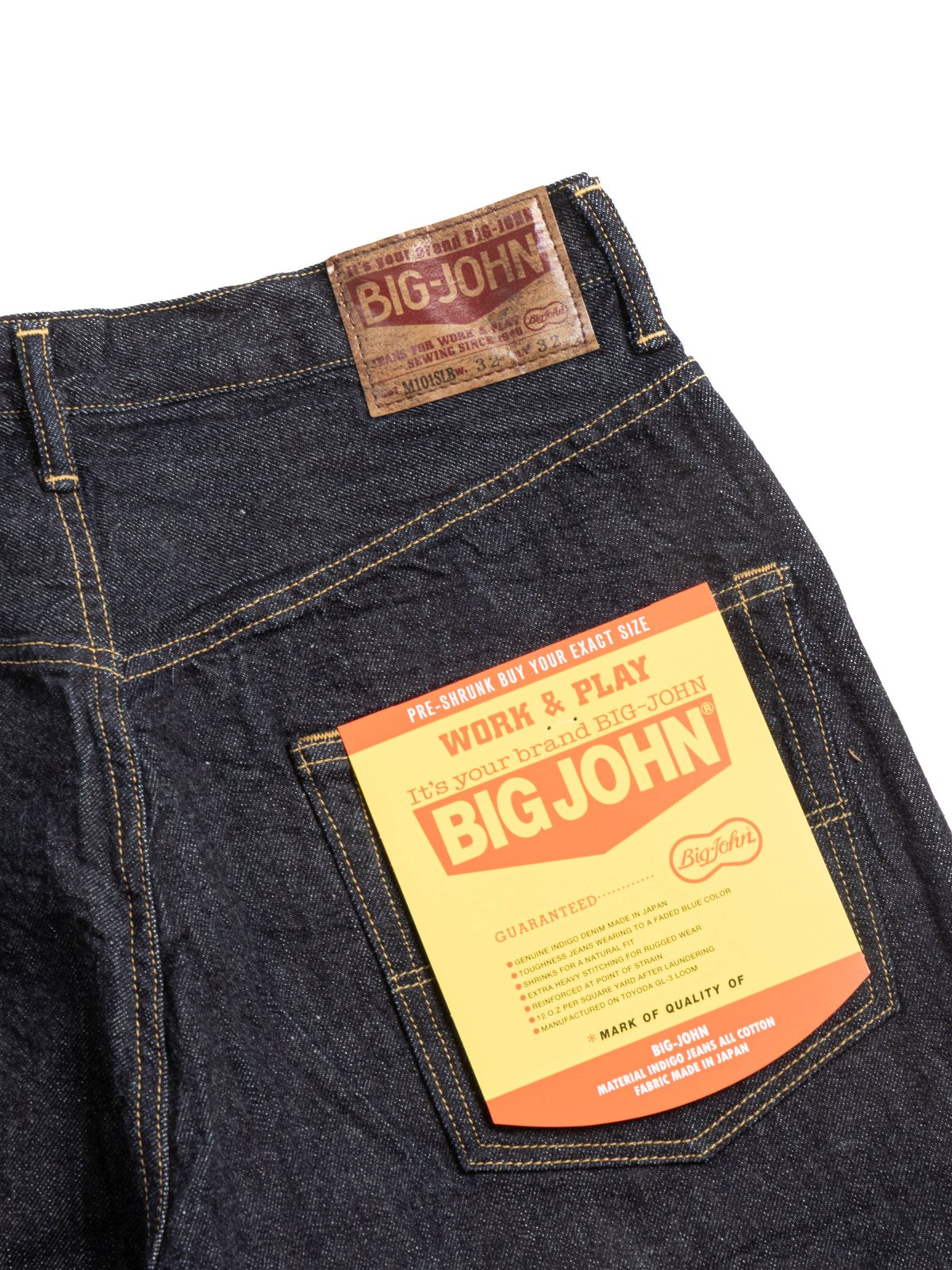 (M101SLB) BIG JOHN SL VINTAGE LOOSE STRAIGHT  - Image 6