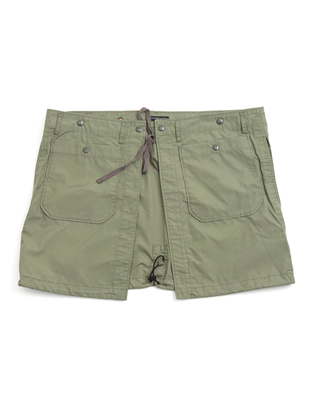 FISHING VEST OLIVE COTTON RIPSTOP - Image 8