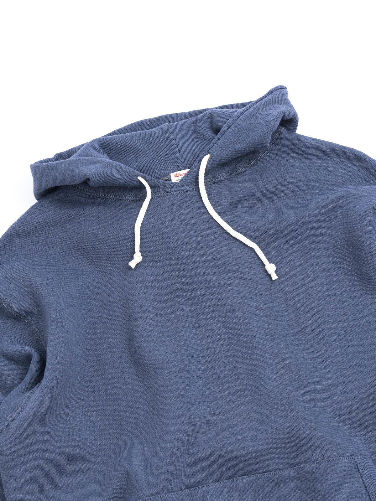 LOT 450 NO PRINT HOODED SWEATSHIRT NAVY - Image 2