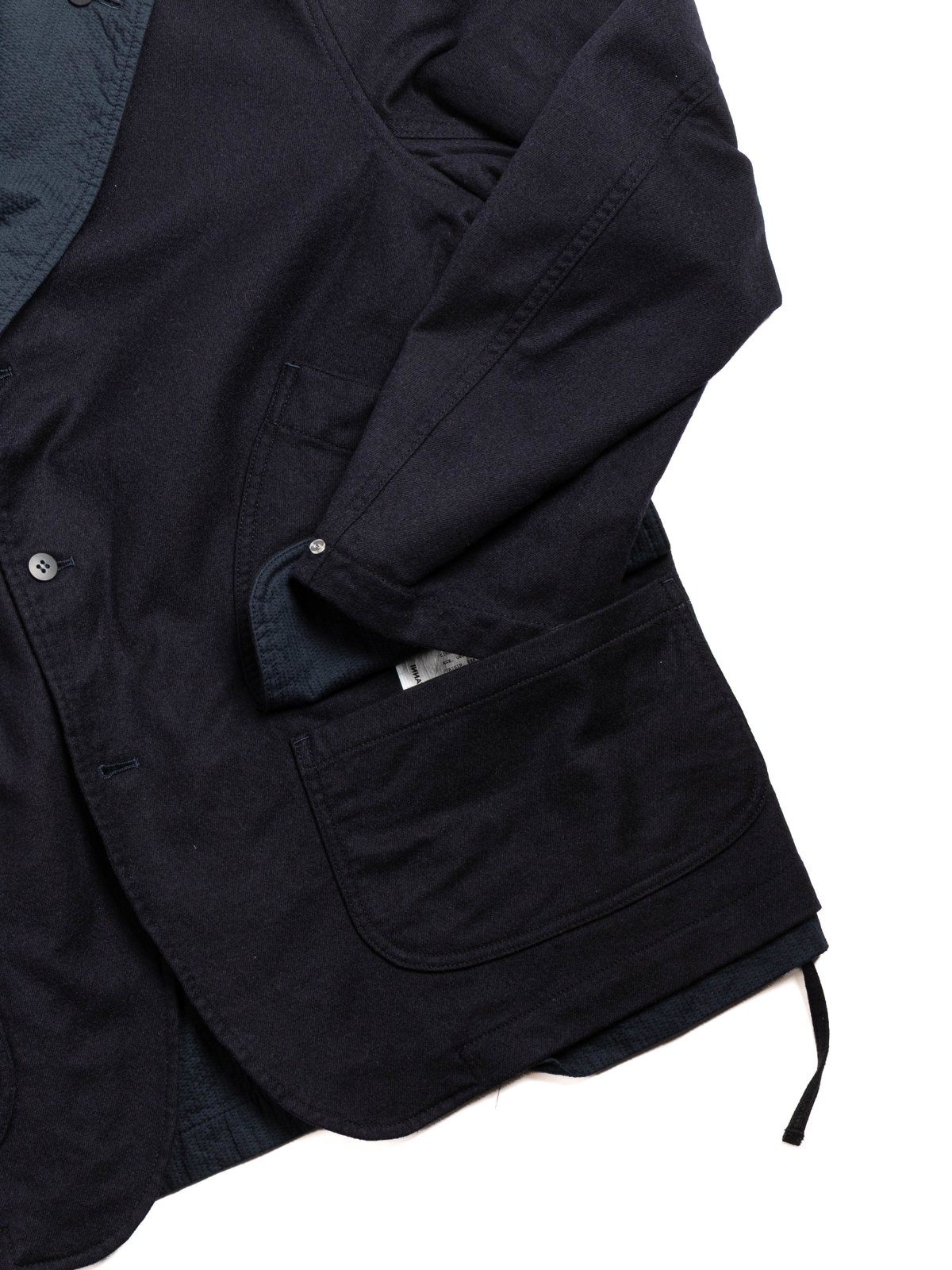 (10&ndash;J04) REVERSIBLE HUNTER JACKET NAVY - Image 3