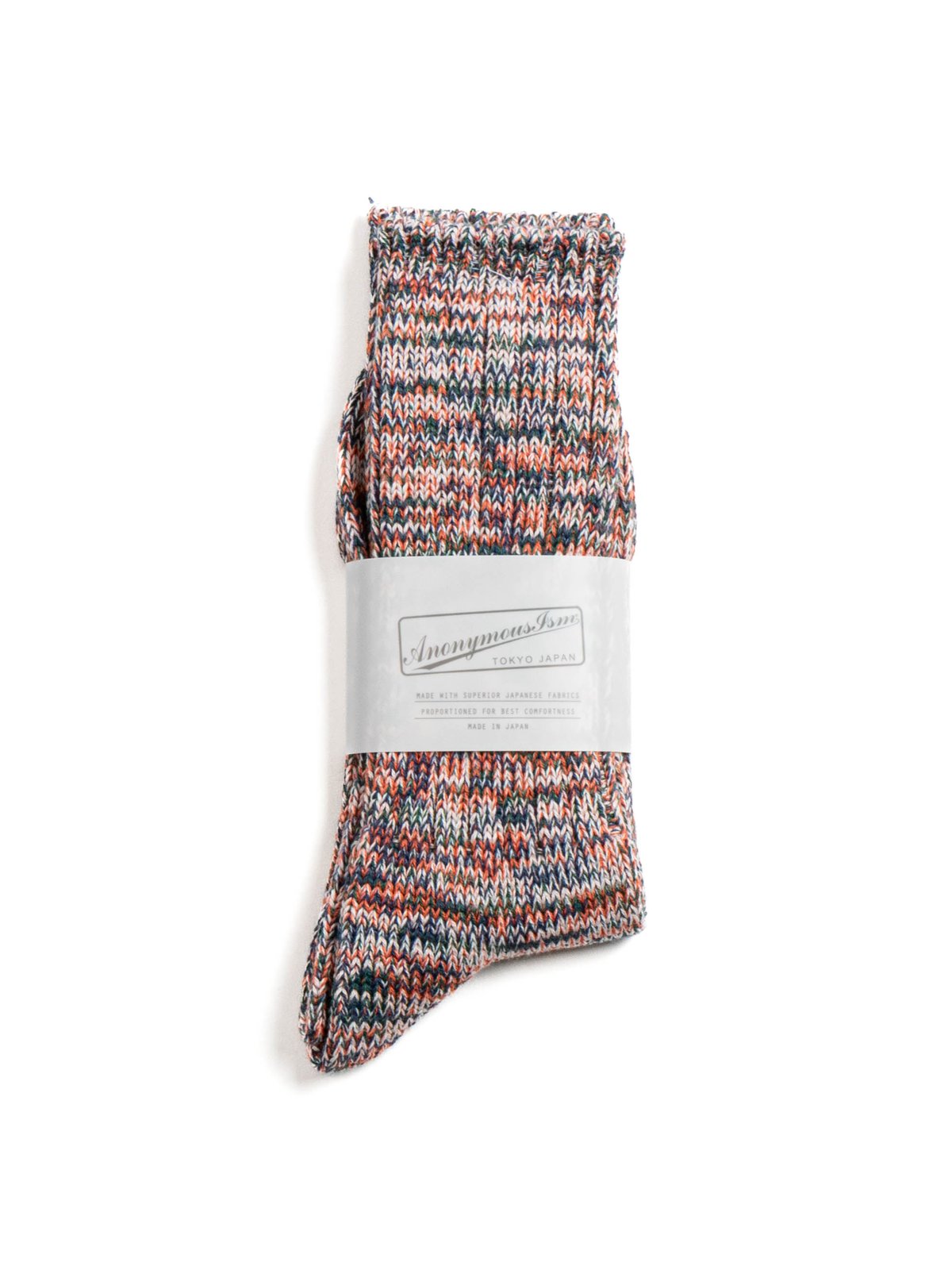 5 COLOUR MIX CREW ORANGE - Image 1
